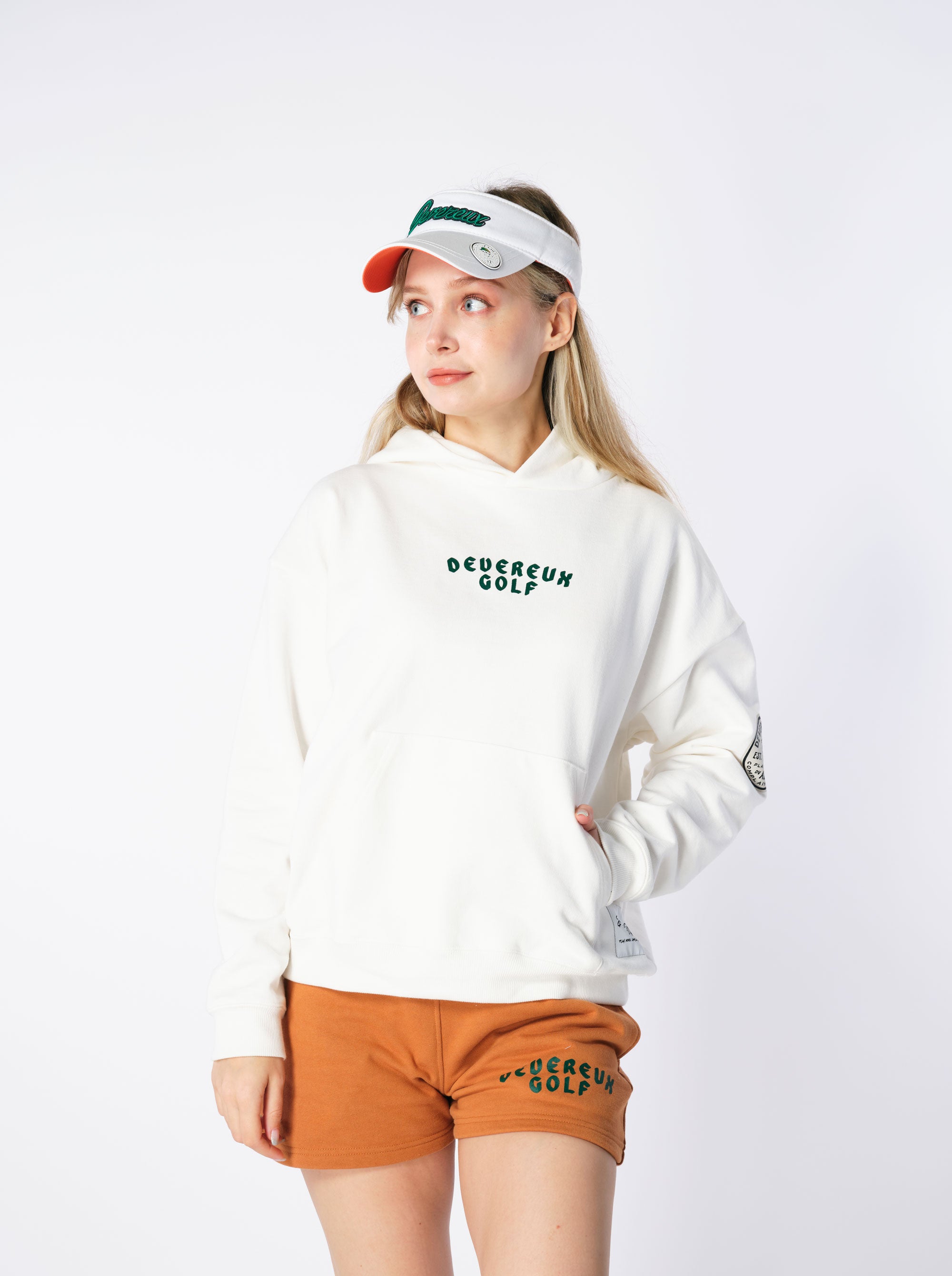 WOMEN スエットフーディー 763472092 WHITE