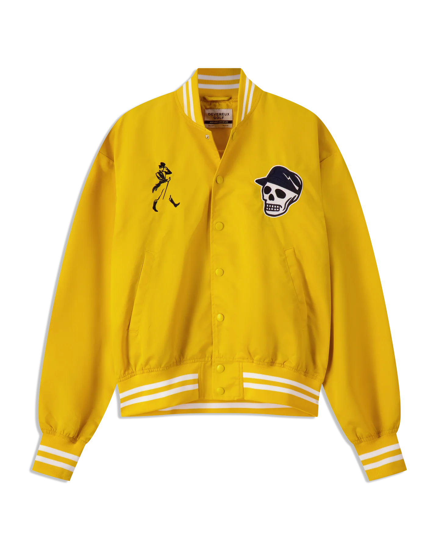 Johnnie Walker Golf Club Satin Bomber 763532100 GOLD Johnnie Walker Golf Club Satin Bomber 763532100 GOLD