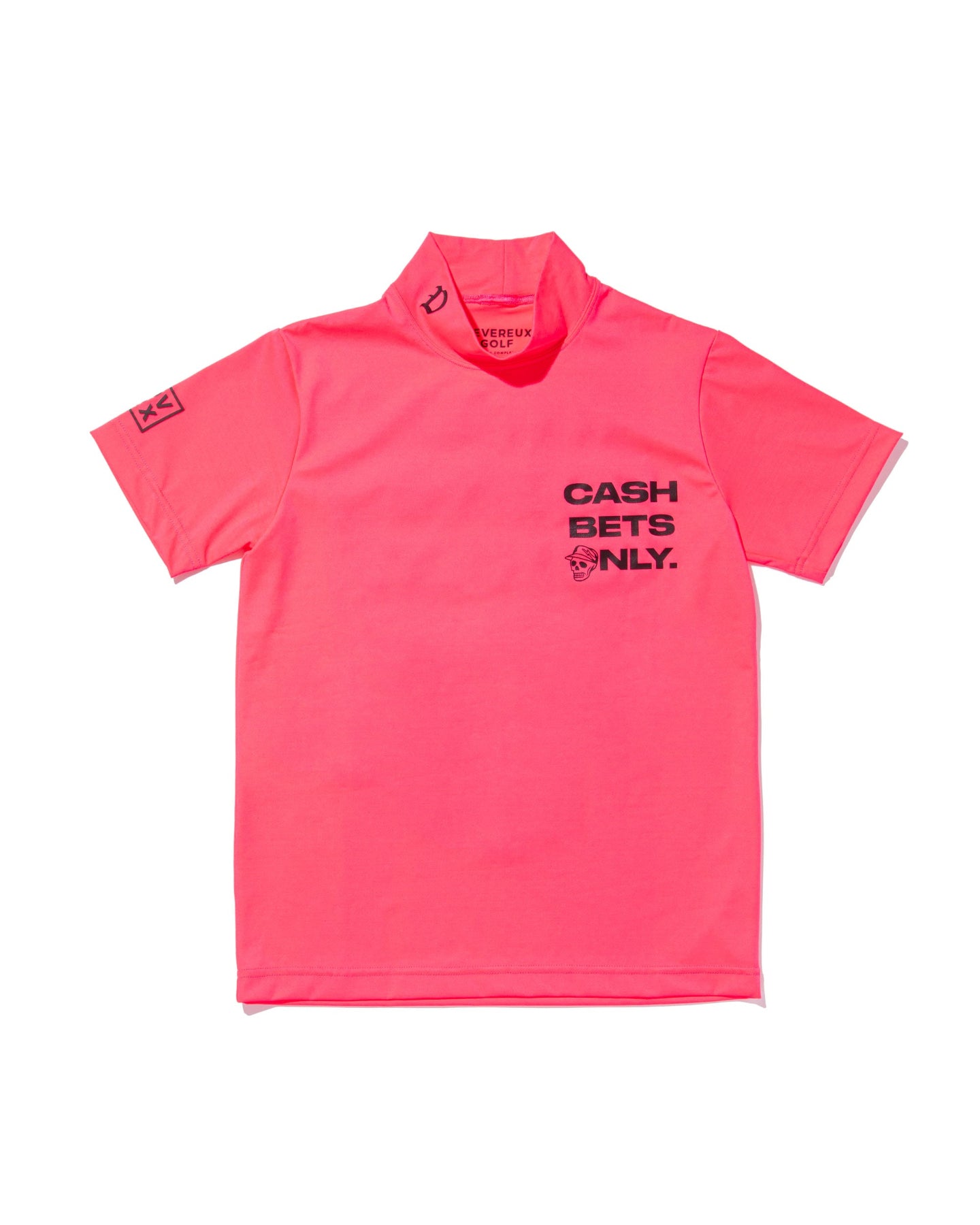 WOMEN Cash Bets Only 2 Mock Neck Tee 763572070-PINK