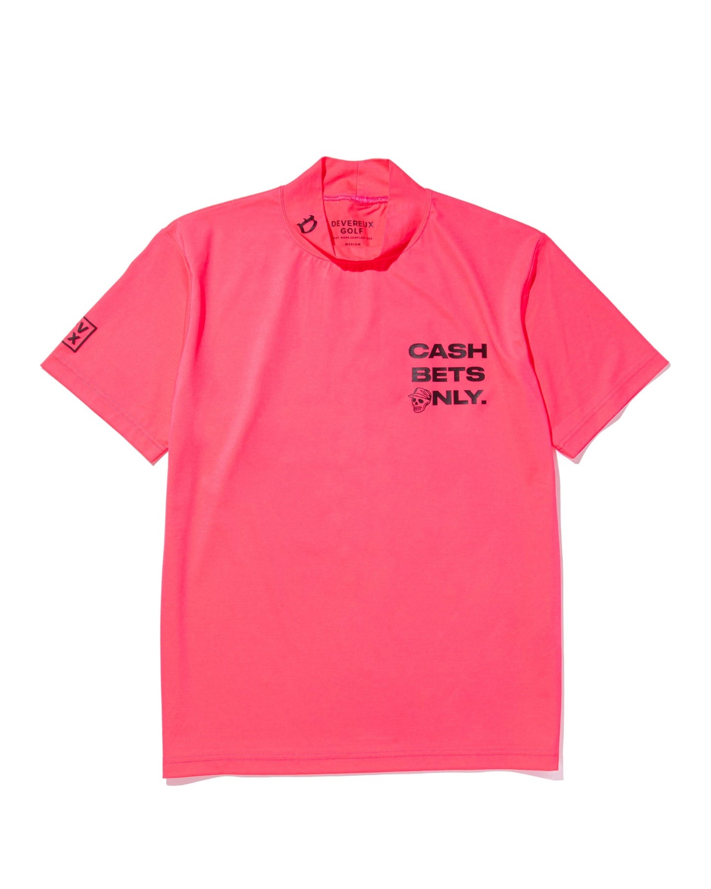 Cash Bets Only 2 Mock Neck Tee 763572001 PINK