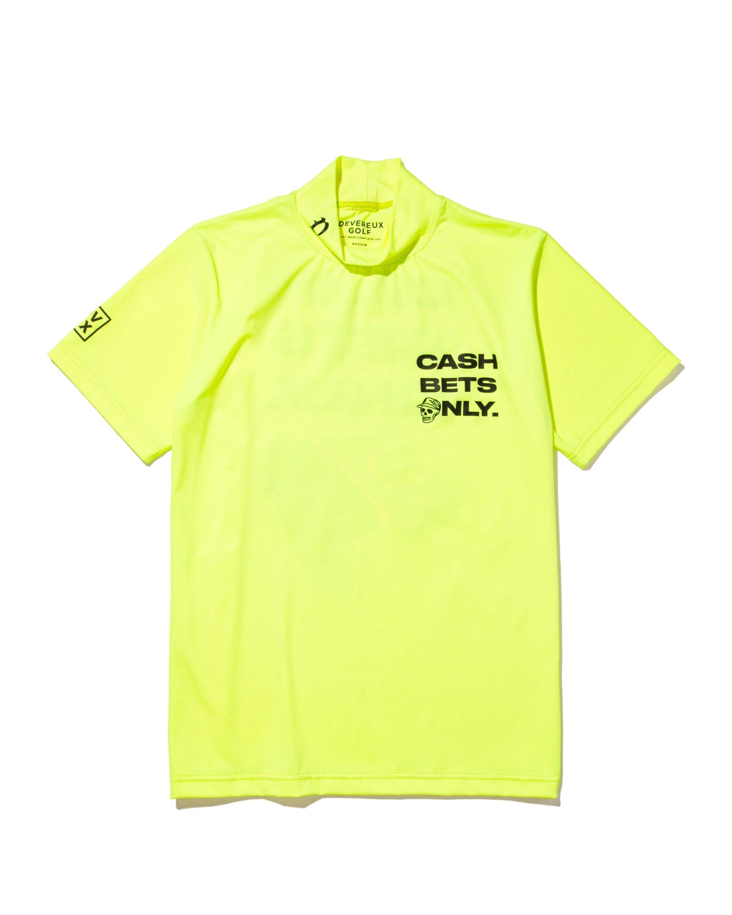 Cash Bets Only 2 Mock Neck Tee 763572001 YELLOW