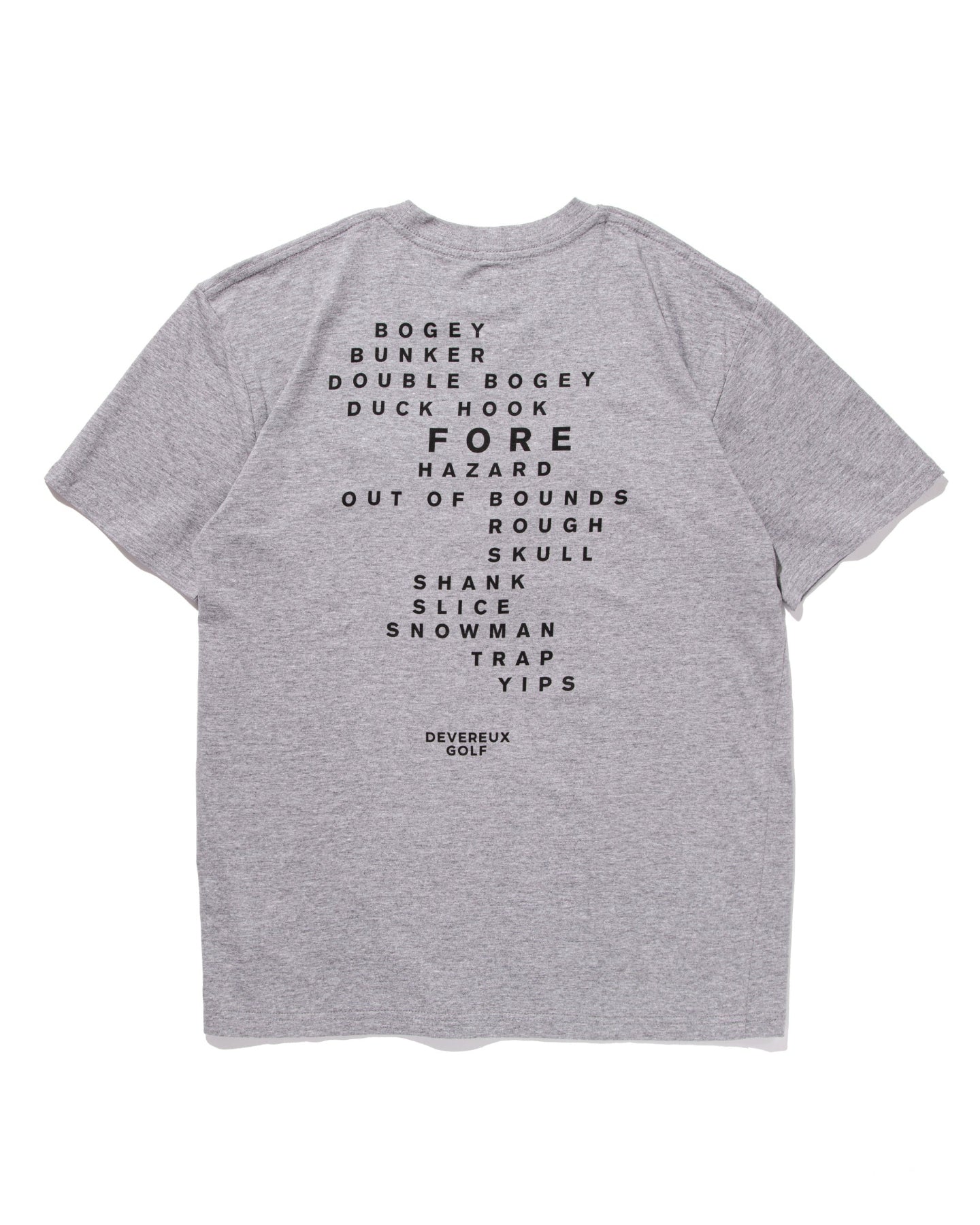 DEVEREUX GOLF Tee 763334001-GREY