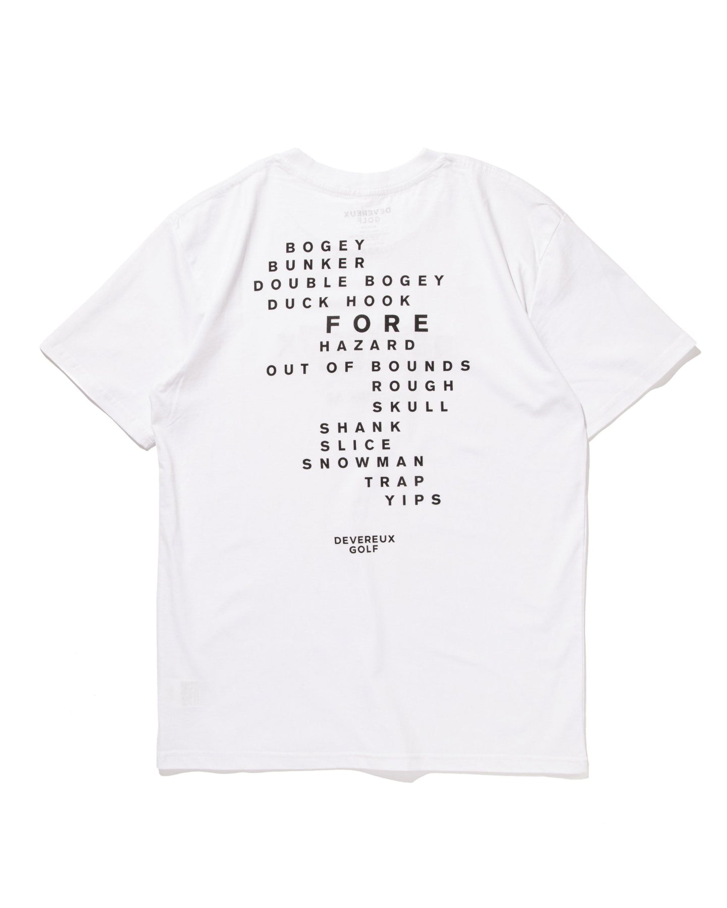 DEVEREUX GOLF Tee 763334001-WHITE