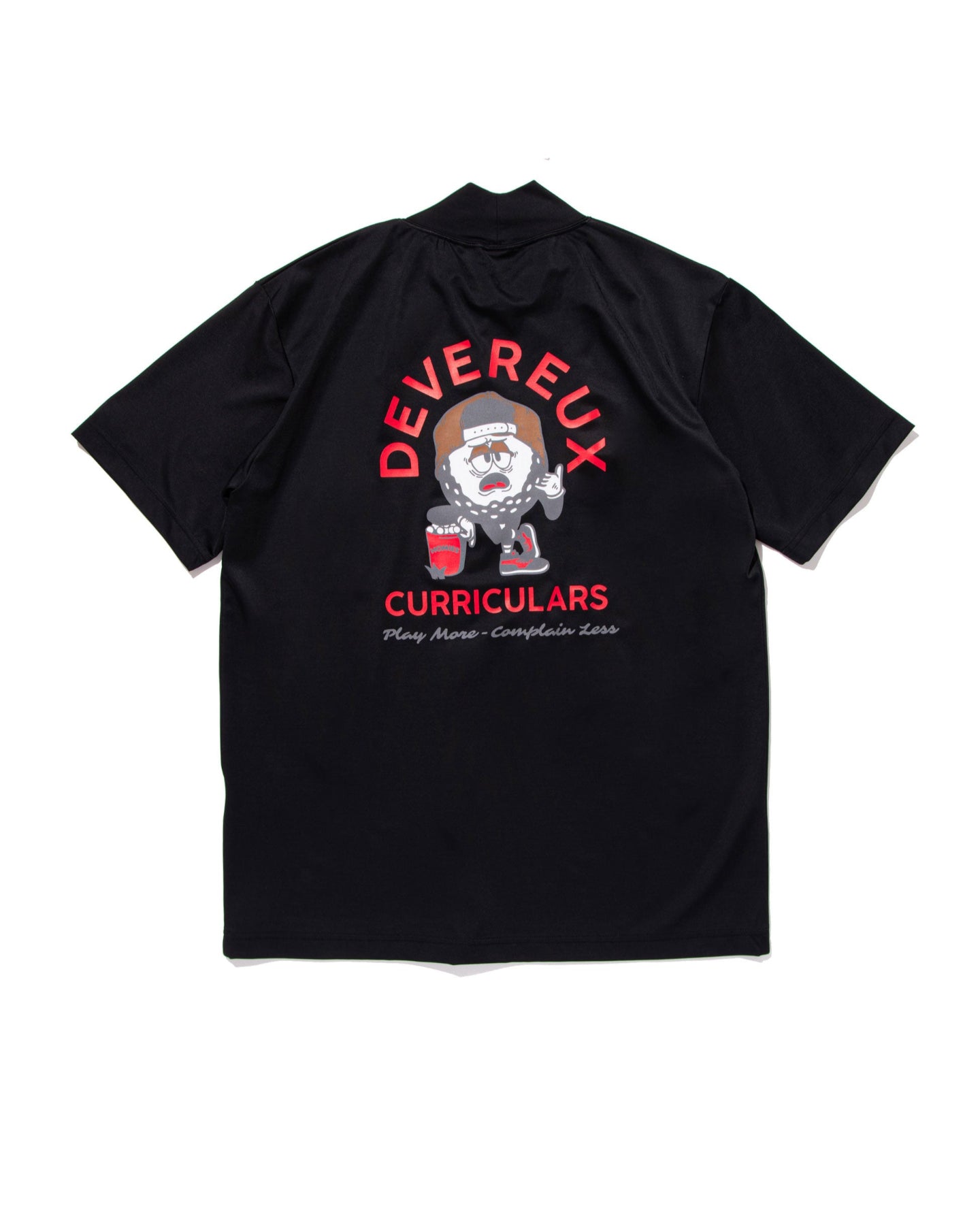 Homies Mock Neck Tee 763572002-BLACK