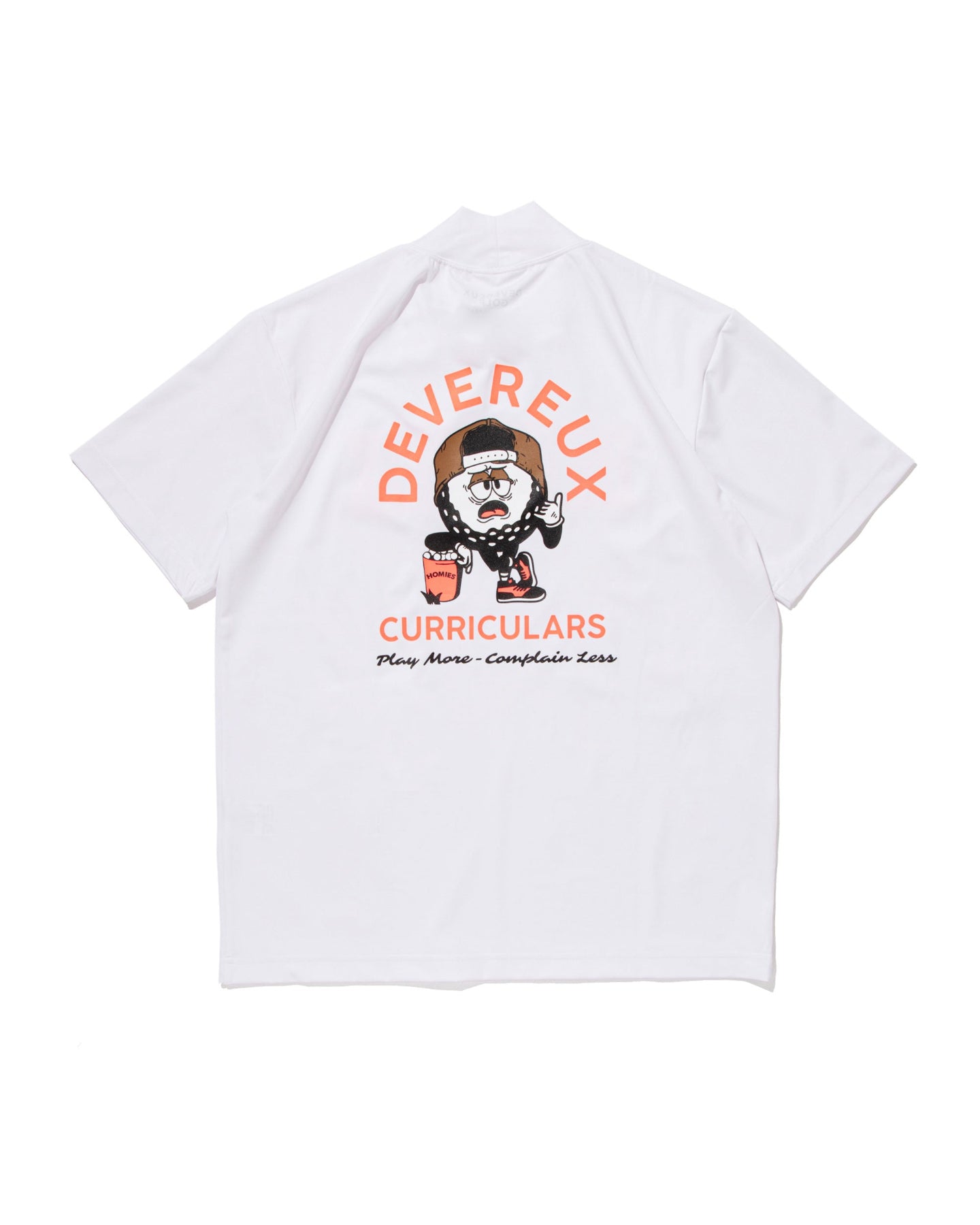 Homies Mock Neck Tee 763572002-WHITE