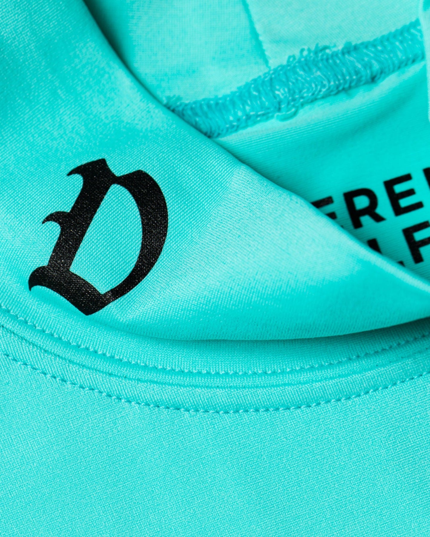 WOMEN Homies Mock Neck Tee 763572071-AQUA