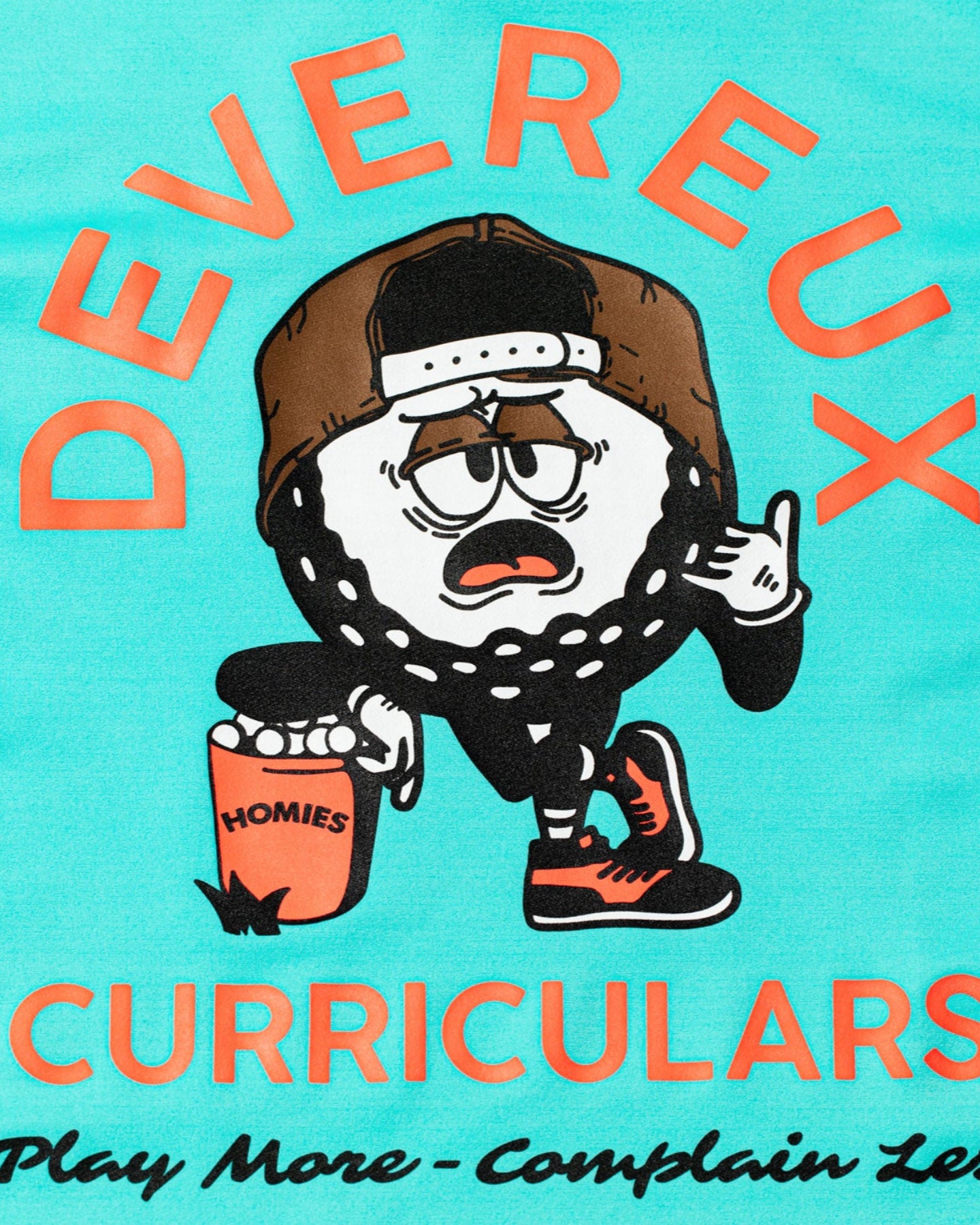 WOMEN Homies Mock Neck Tee 763572071-AQUA