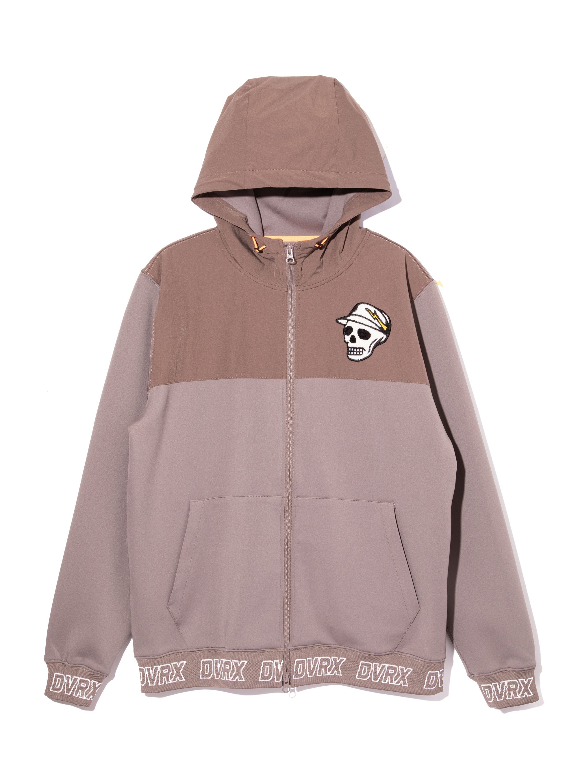 DEVEREUX テリングアクアZIPフーディー 763474115-MOCHA