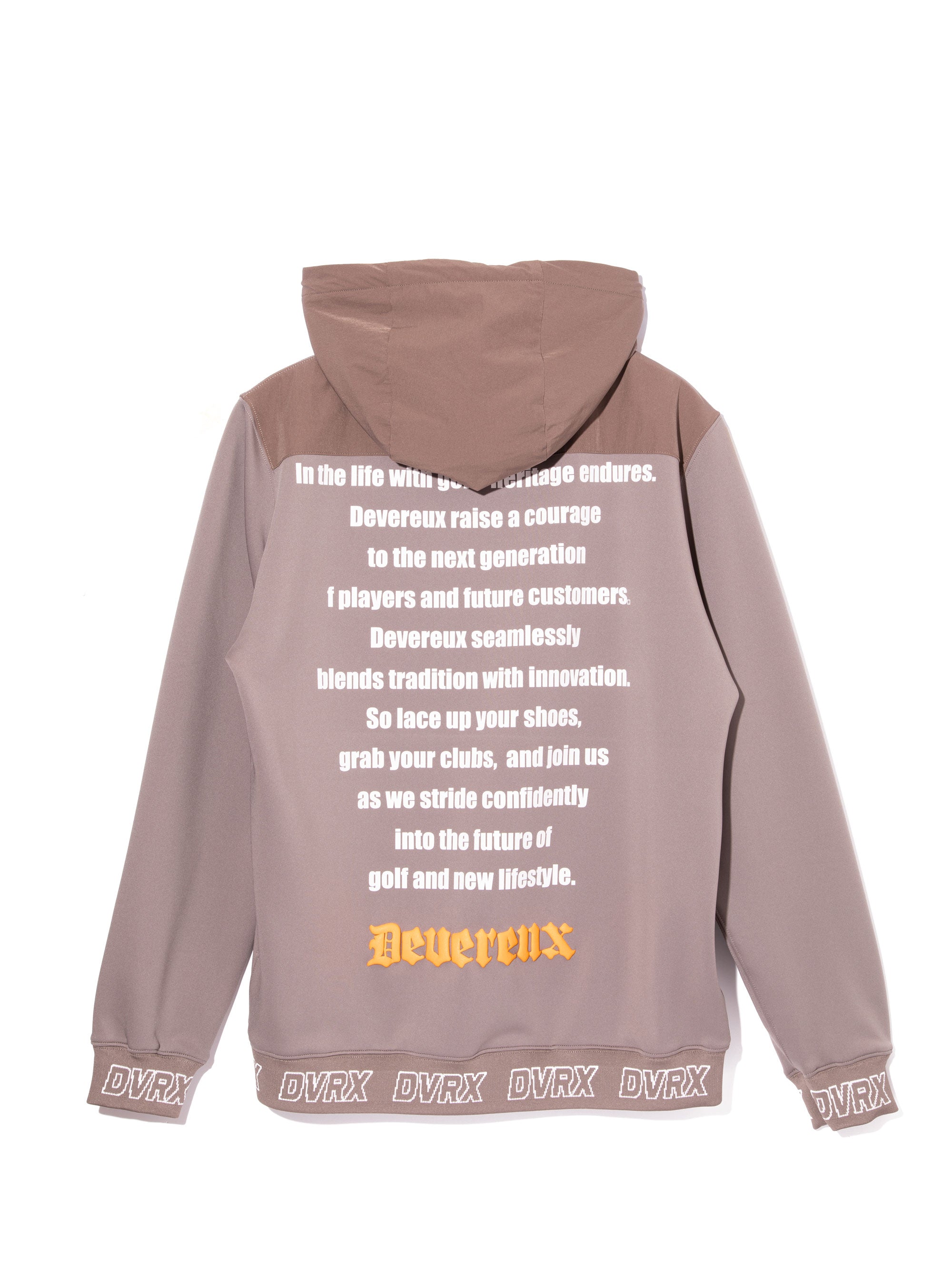 DEVEREUX テリングアクアZIPフーディー 763474115-MOCHA