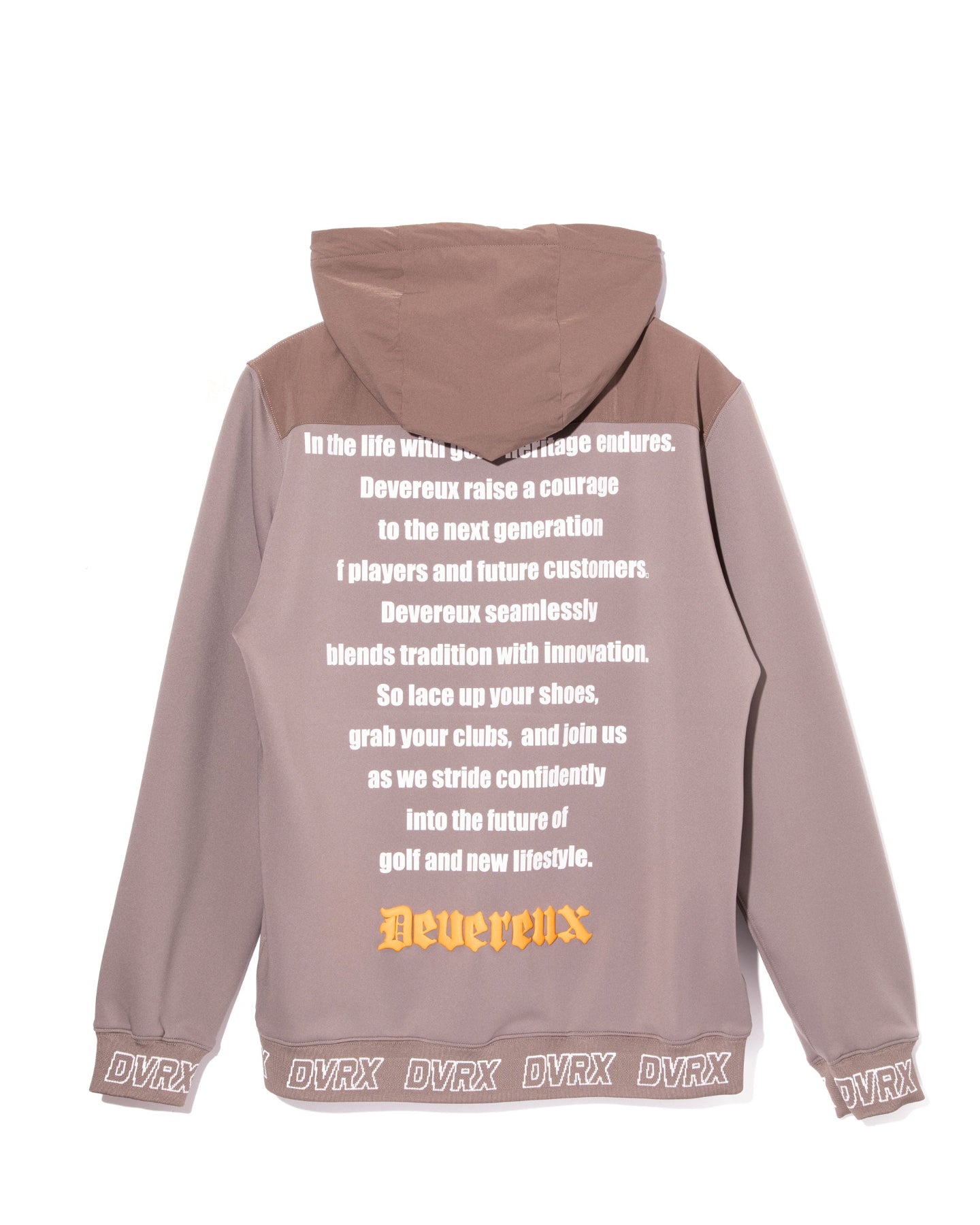 DEVEREUX テリングアクアZIPフーディー 763572111-MOCHA