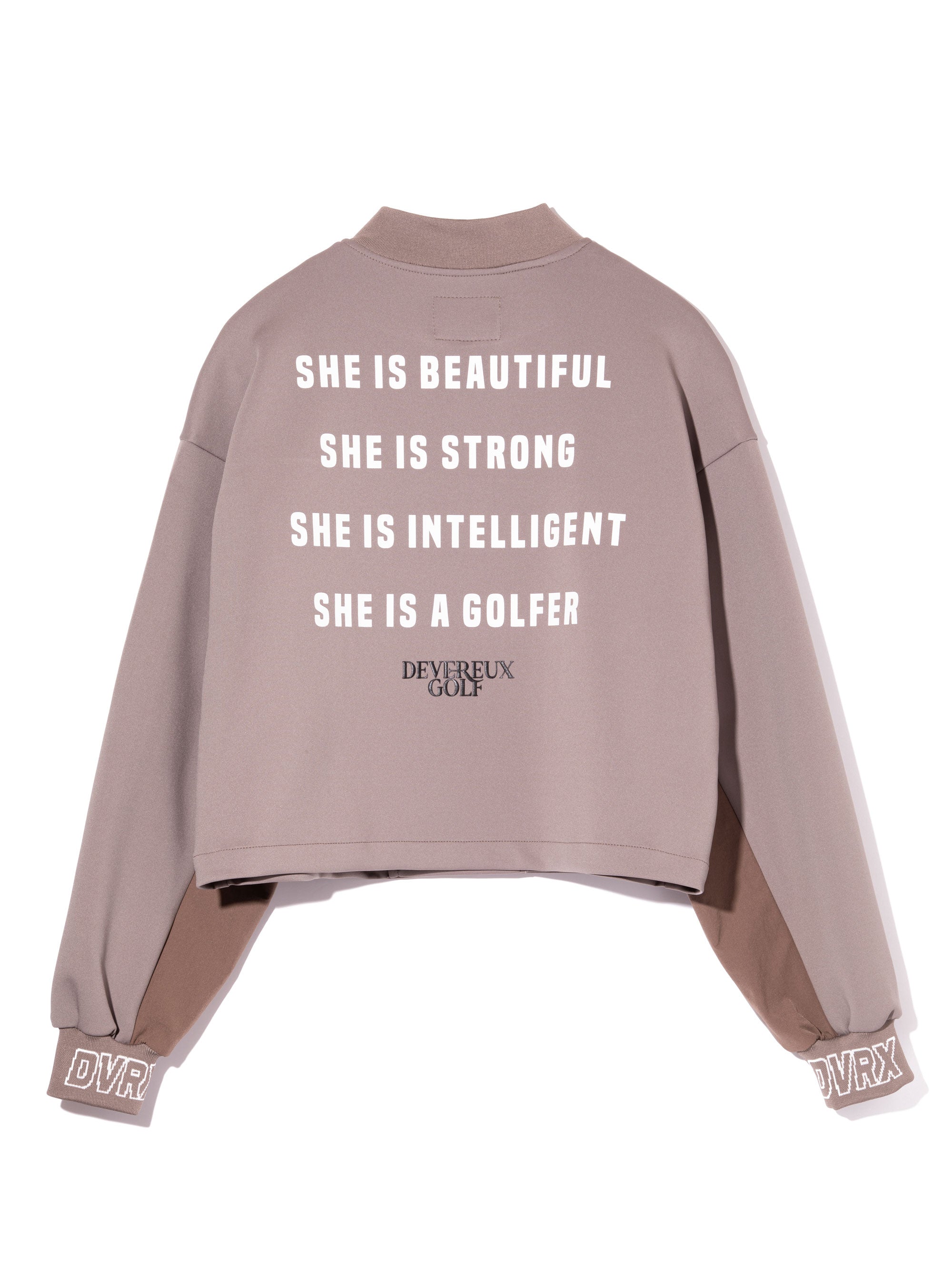 WOMEN DEVEREUX テリングアクアブルゾン 763474180-MOCHA