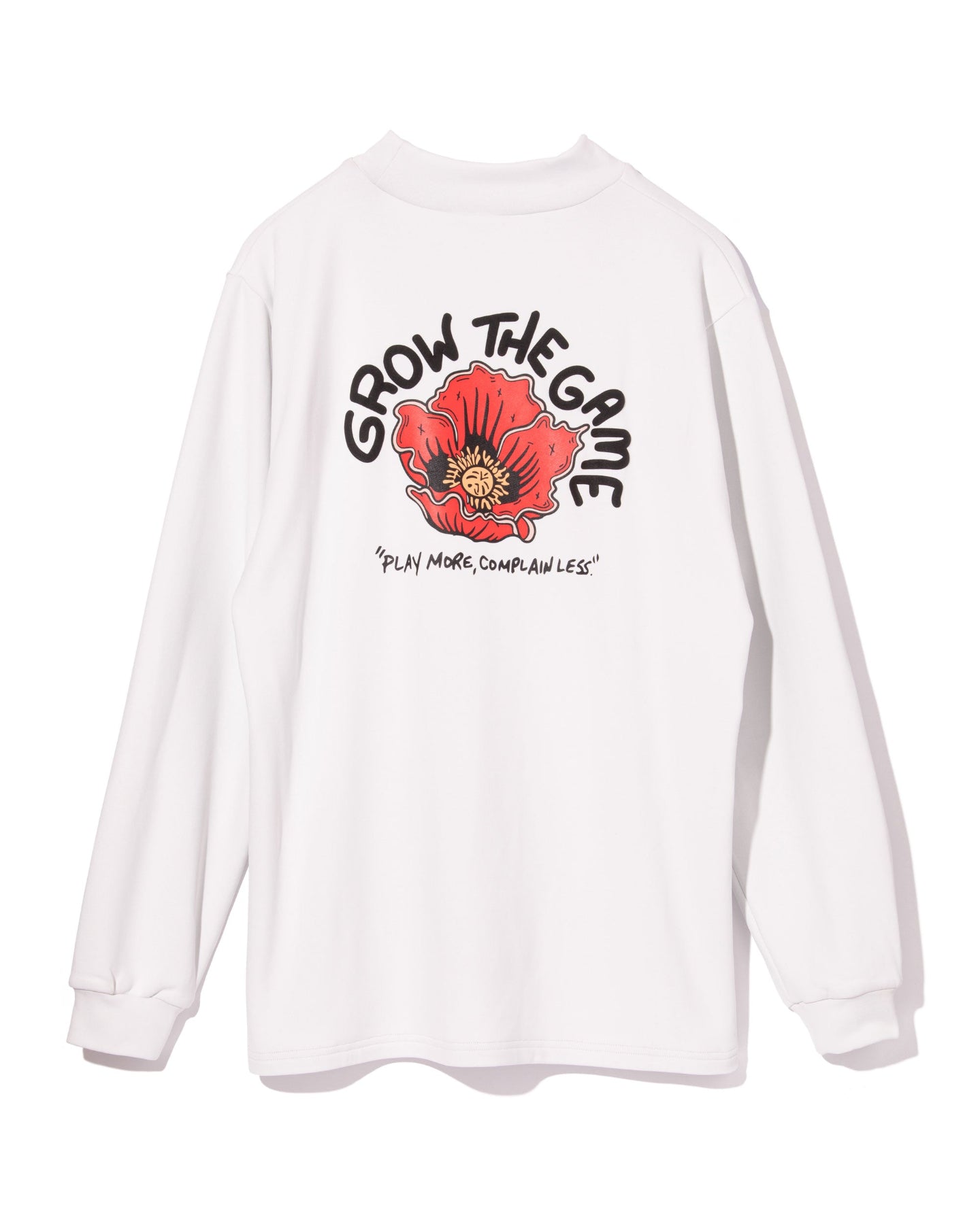 Grow the Game Flower KRモックネック 763474006-WHITE