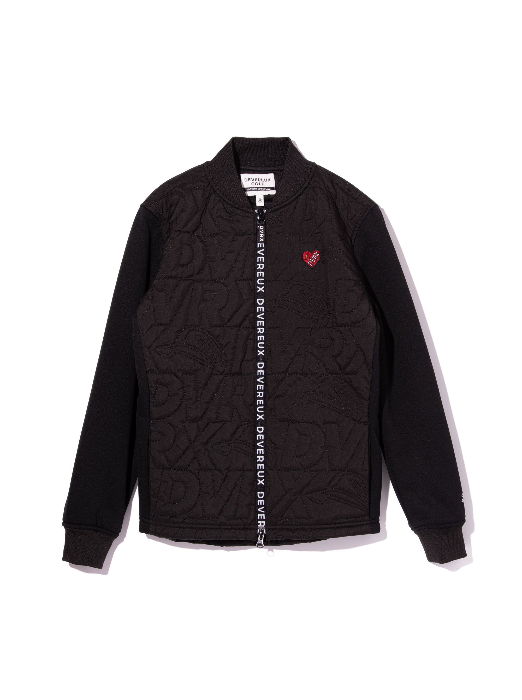 WOMEN DVRX中綿キルトFull Zip JK 763474172-BLACK