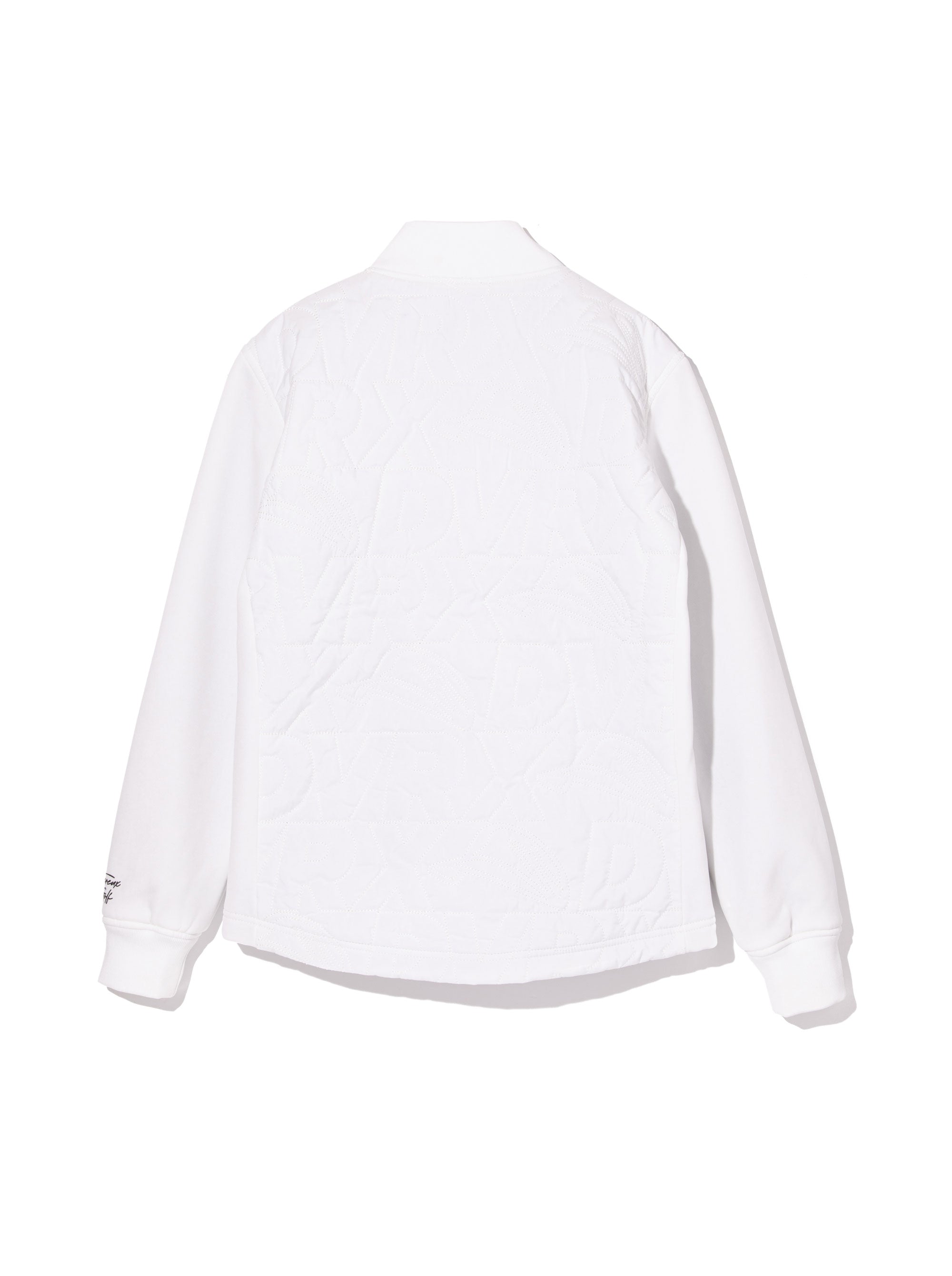 WOMEN DVRX中綿キルトFull Zip JK 763474172-WHITE