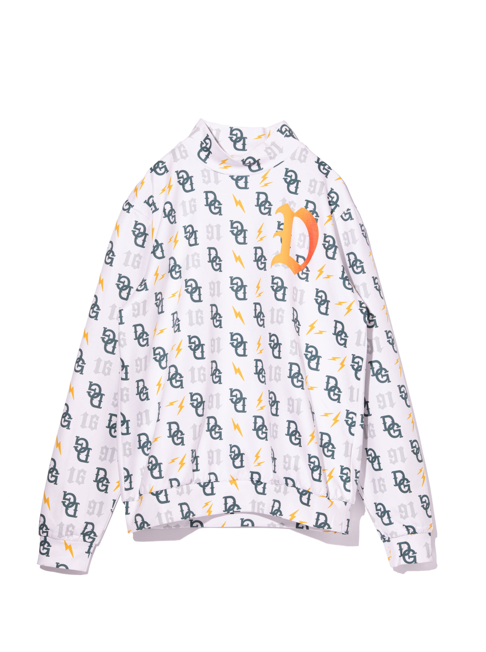 WOMEN Monogram デルタハイネック 763474073-WHITE