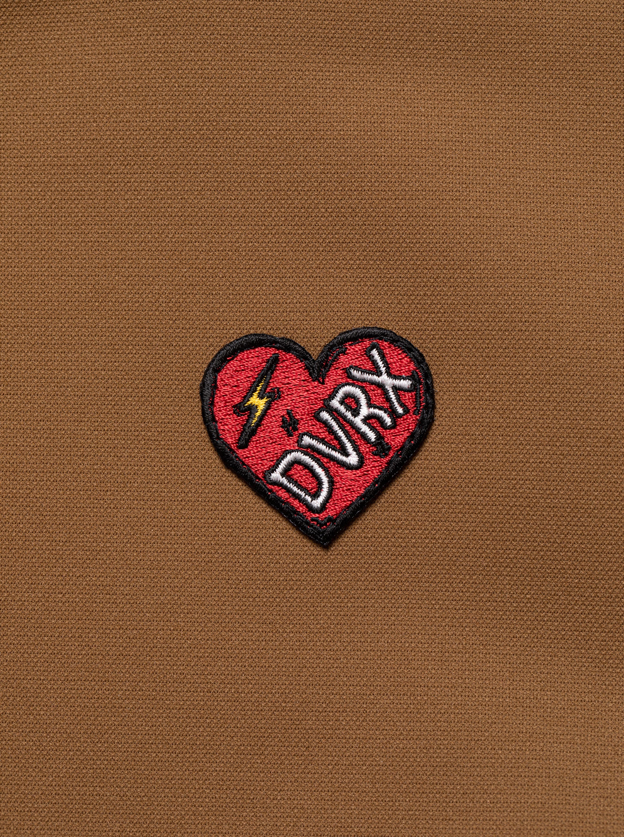 WOMEN DVRX Texbrid Crew 763474077-MOCHA