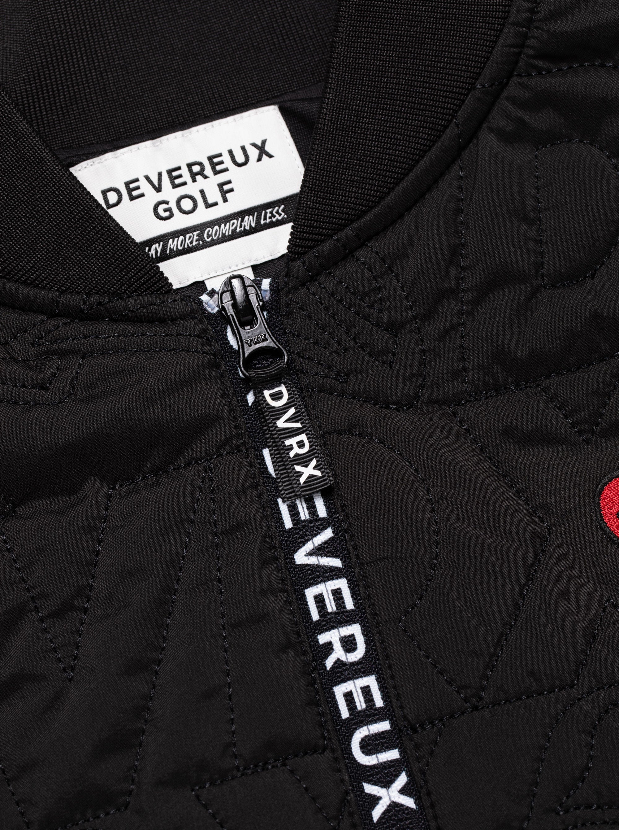 WOMEN DVRX中綿キルトFull Zip JK 763474172-BLACK