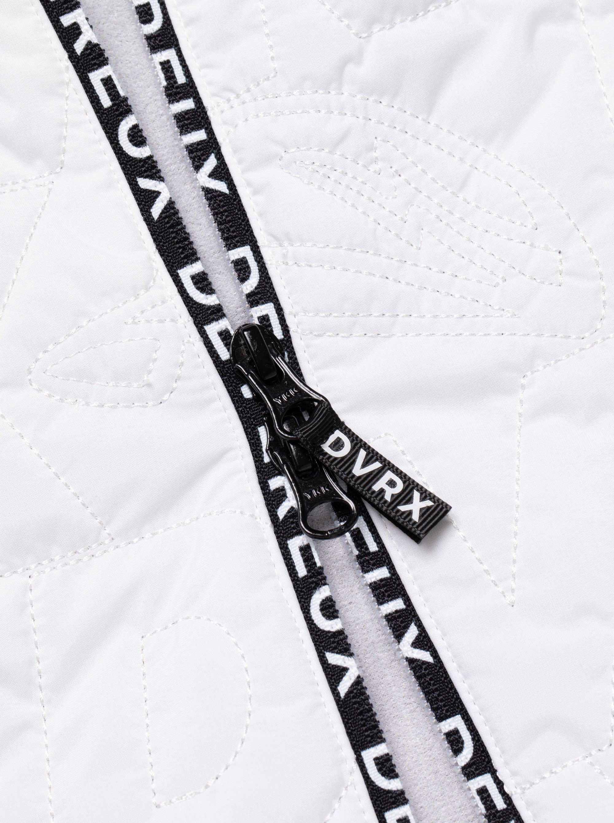 DVRX中綿キルトFull Zip Vest 763474104-WHITE
