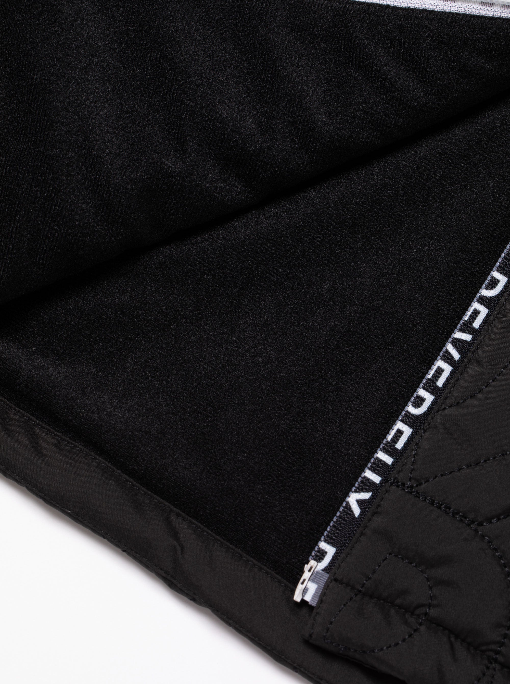 WOMEN DVRX中綿キルトFull Zip Vest 763474173-BLACK