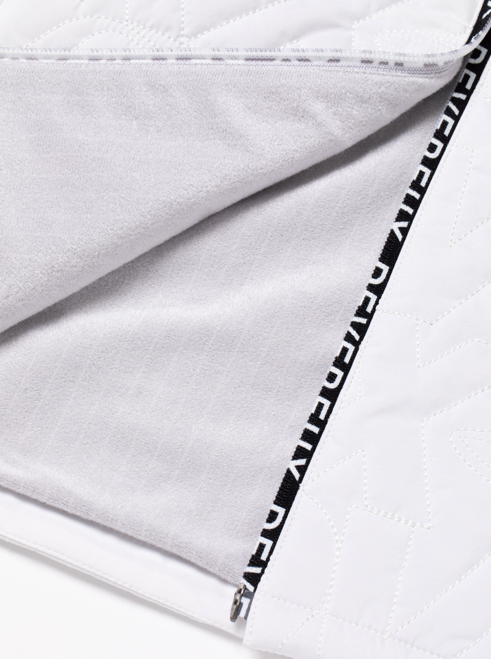 DVRX中綿キルトFull Zip Vest 763474104-WHITE