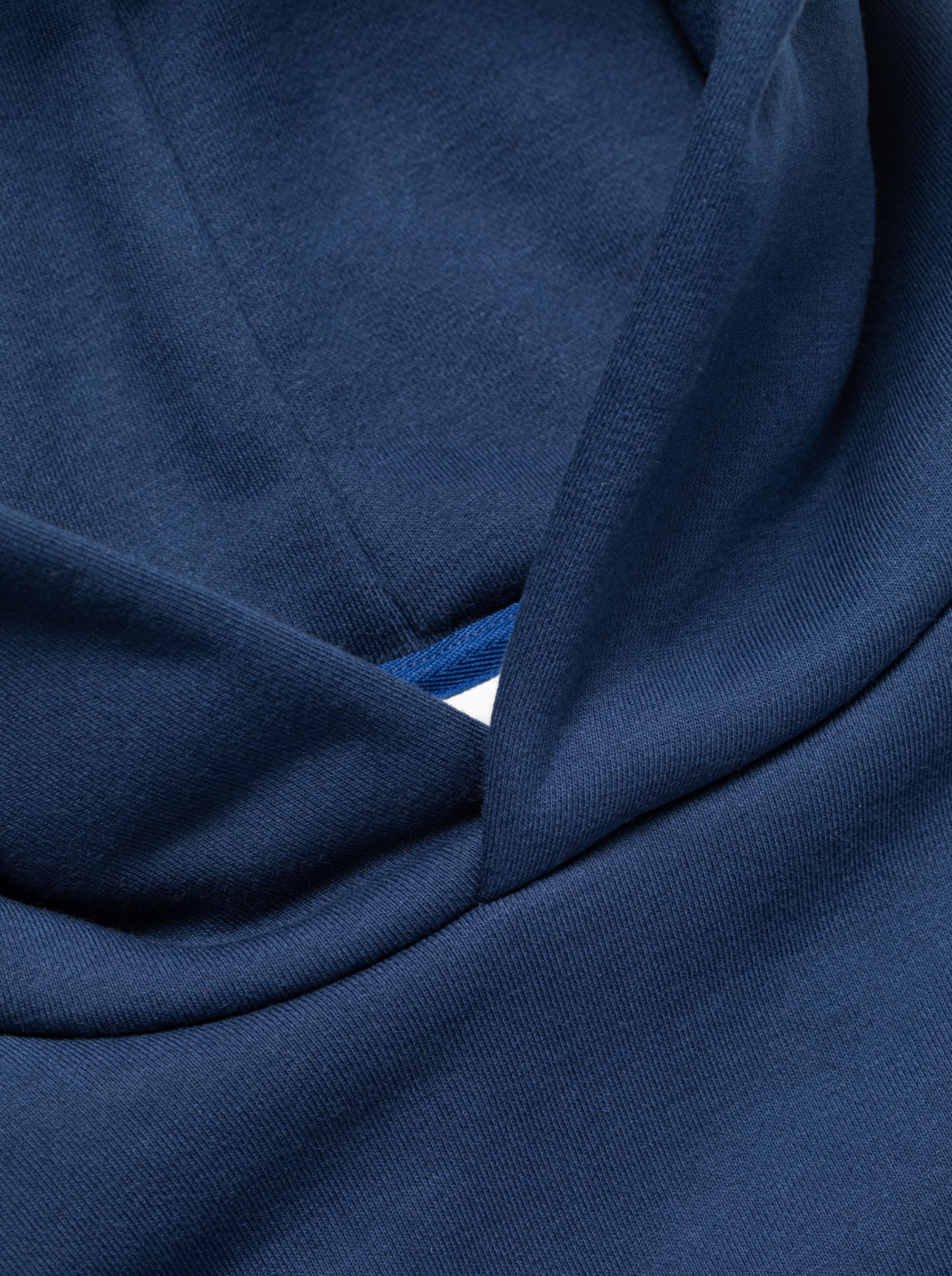 Icon SkullパッチHoodie 763474018-D/BLUE