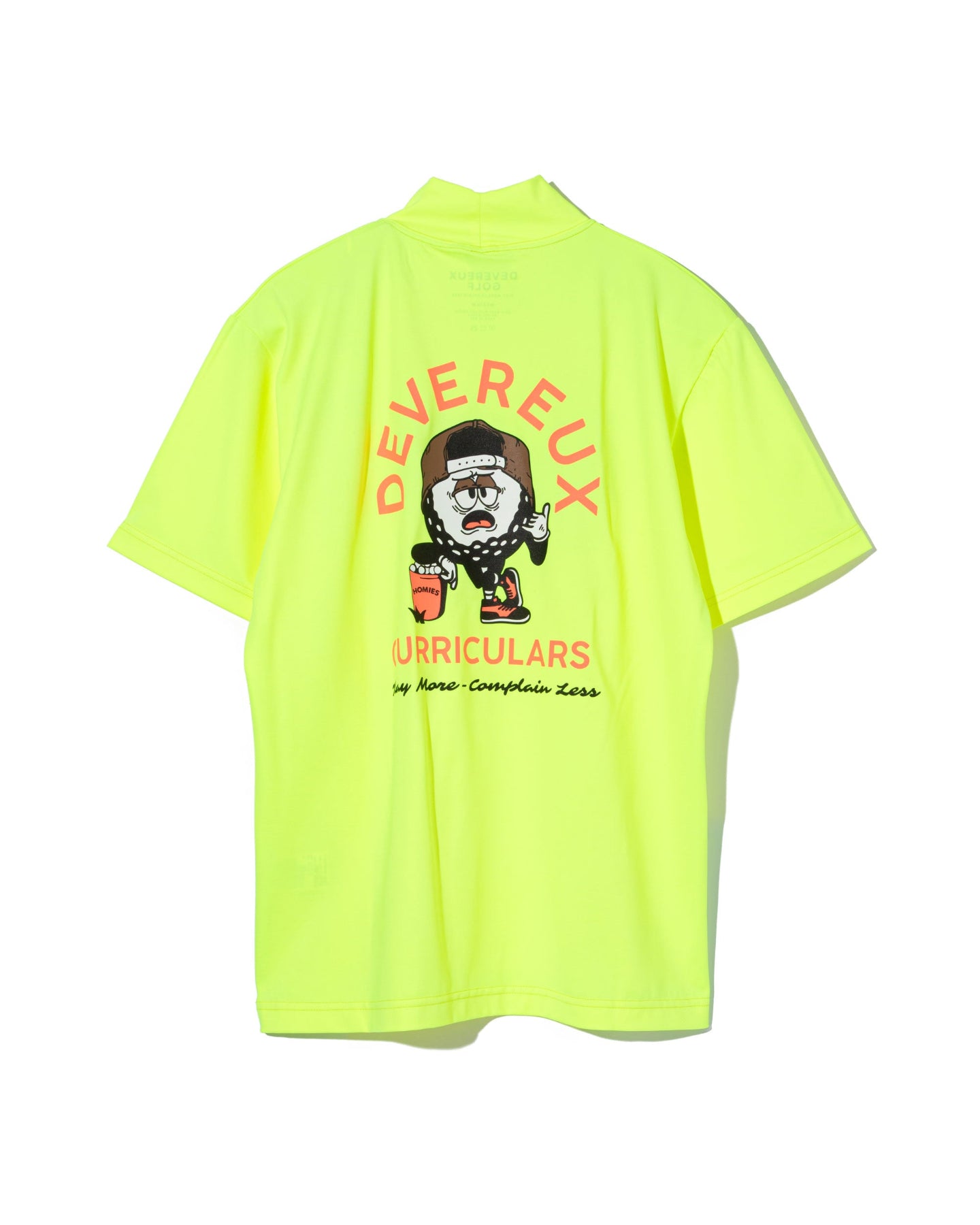 Homies Mock Neck Tee 763572002-YELLOW