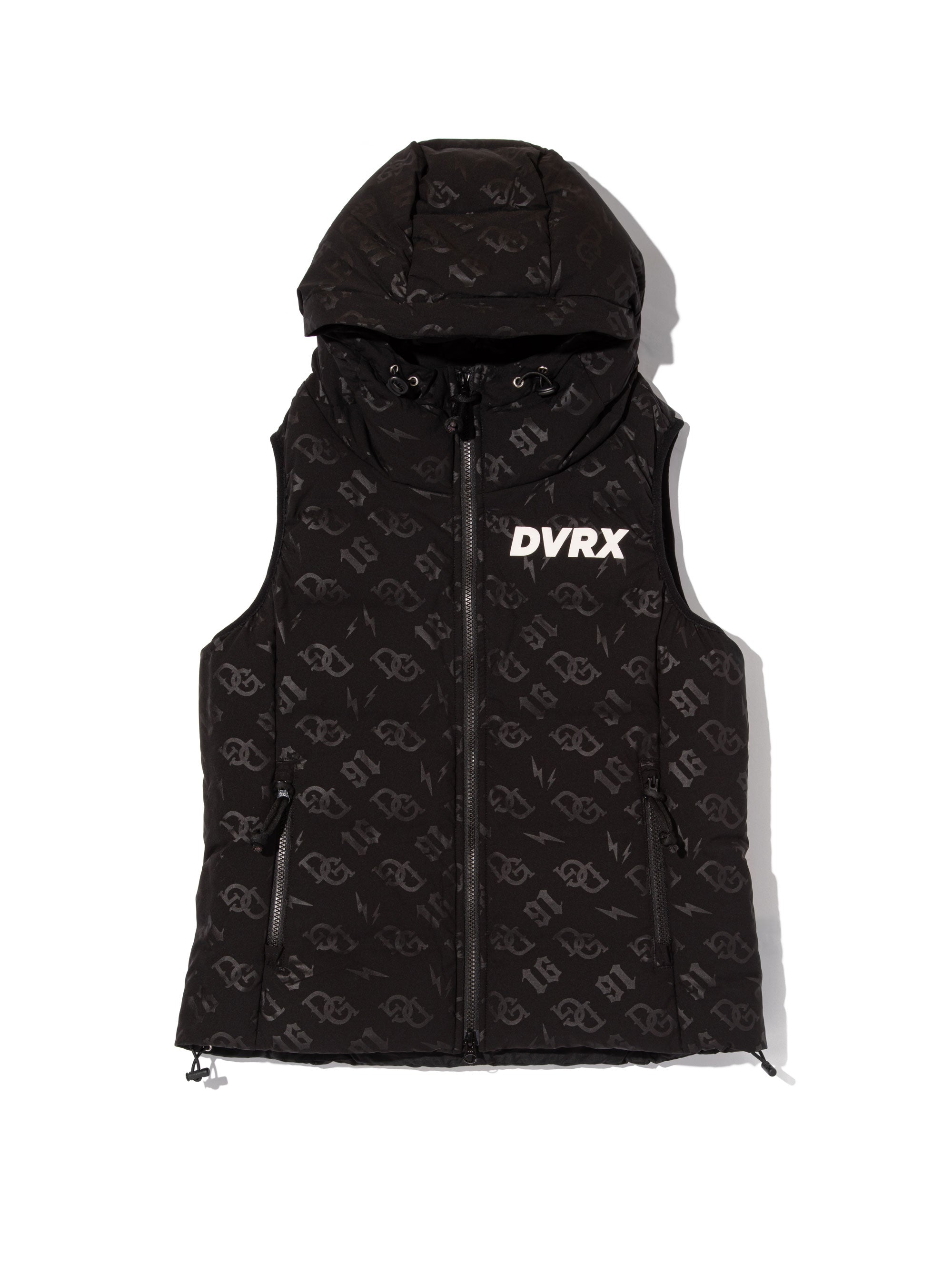WOMEN Monogram DVRX ダウンVest 763474178-BLACK