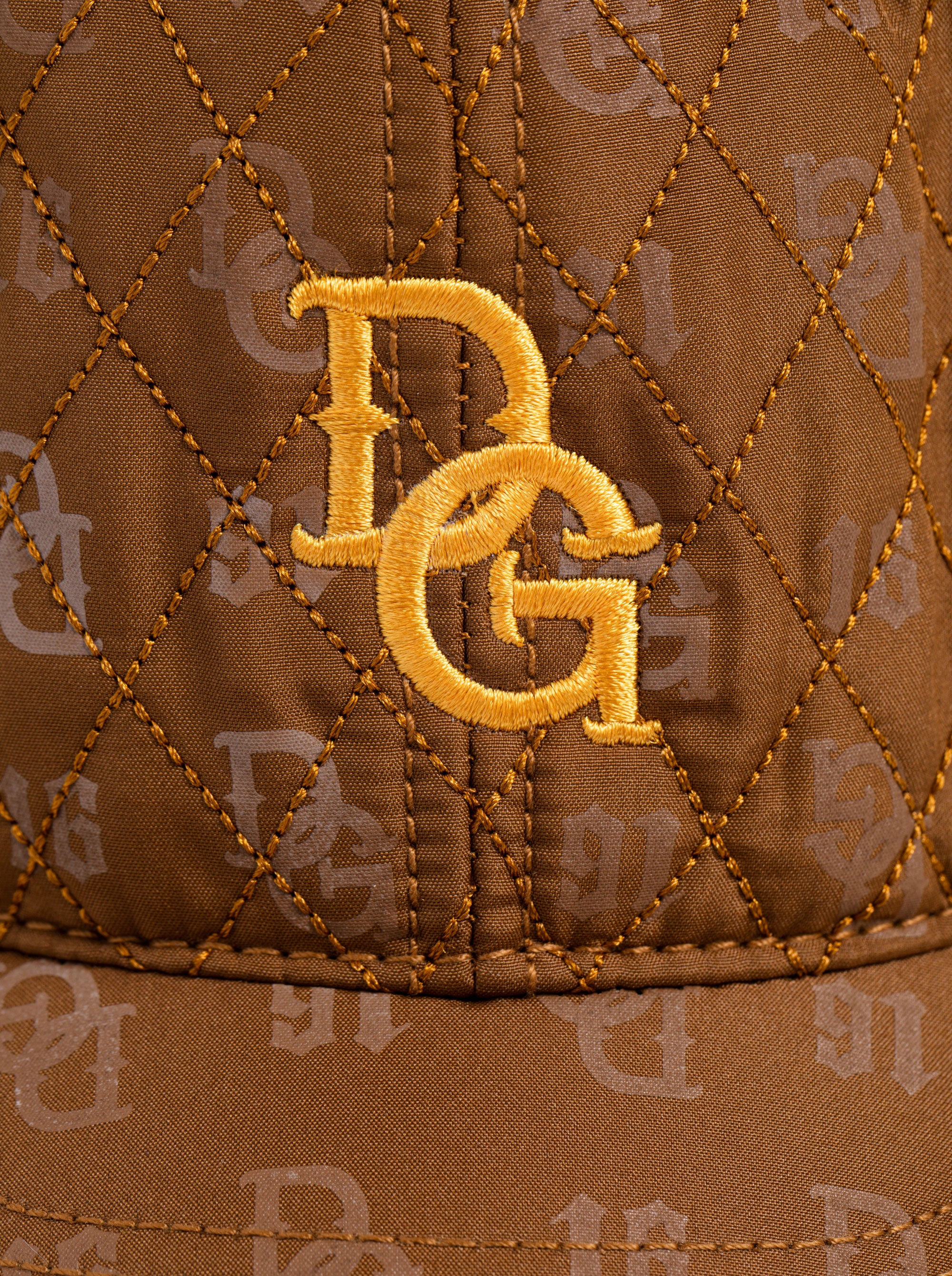 DVRX キルトCAP 763474814-BROWN