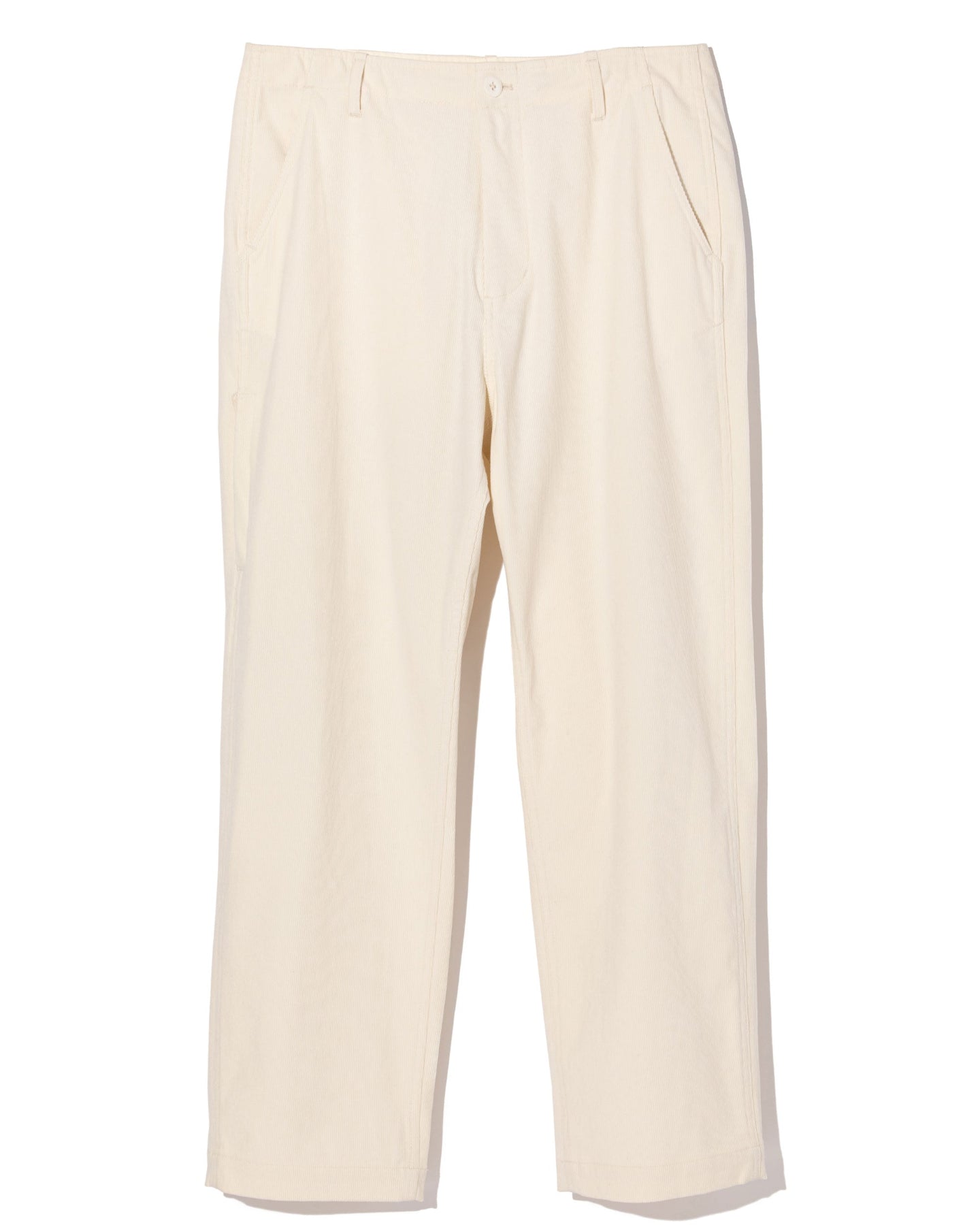 D Logoコーデュロイ ワイドBottom 763474404-WHITE