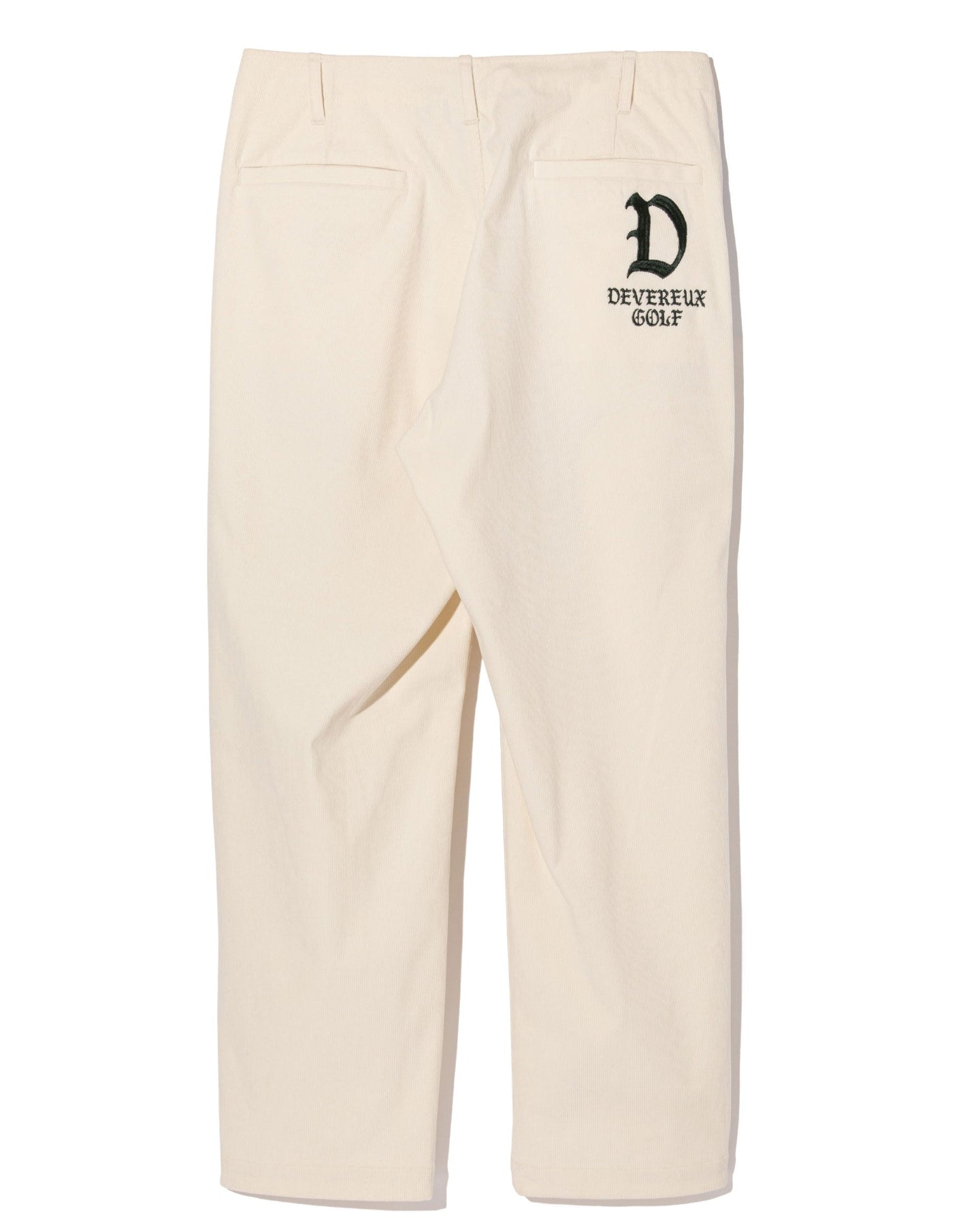 D Logoコーデュロイ ワイドBottom 763474404-WHITE