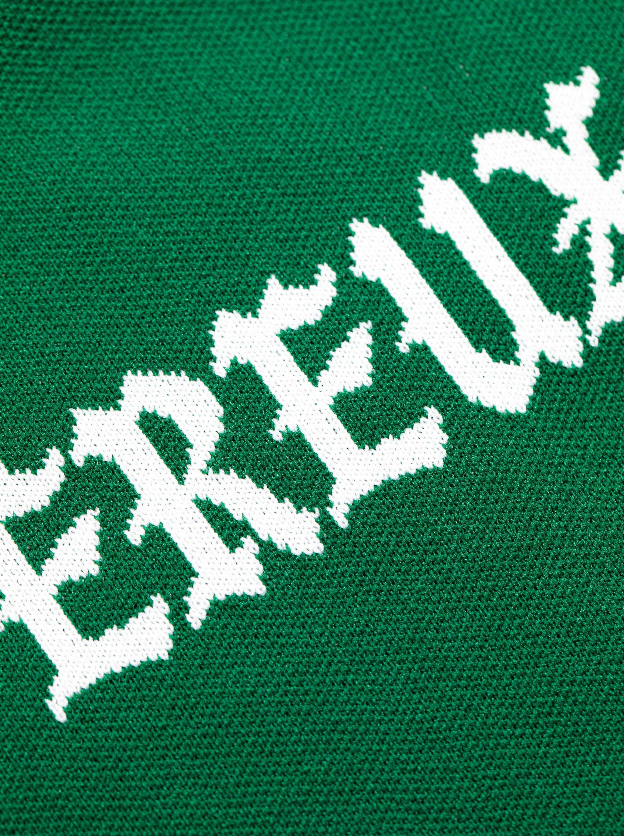 WOMEN 16G D Logo Knit Crewneck 763474772-DUCK GREEN