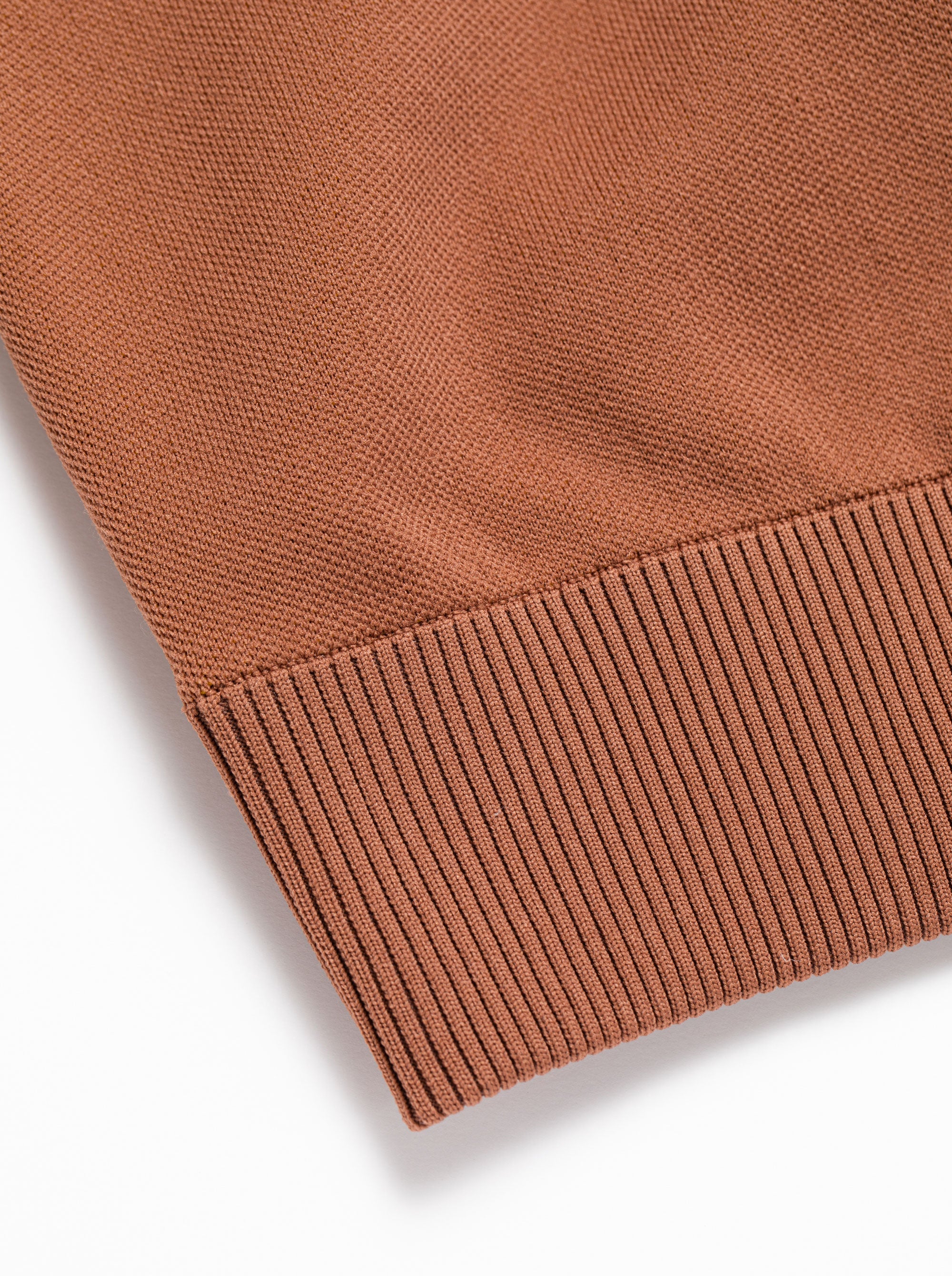 WOMEN 16G D Logo Knit Crewneck 763474772-CAMEL