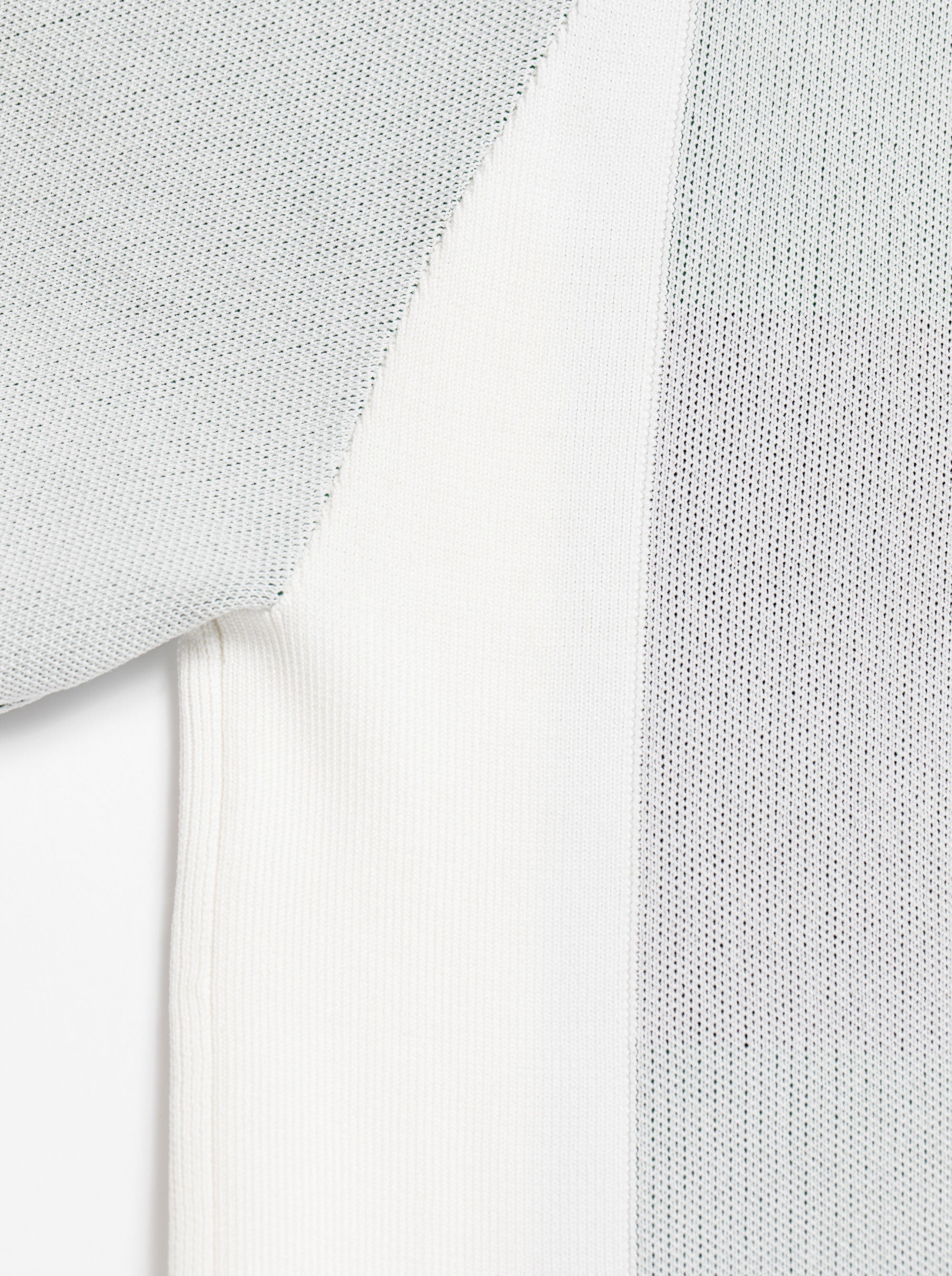 WOMEN 16G TURF MGMT Raglan Knit 7 Crewneck 763474773-WHITE