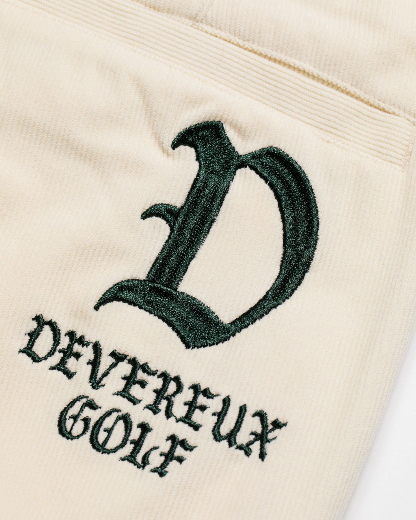 D Logoコーデュロイ ワイドBottom 763474404-WHITE