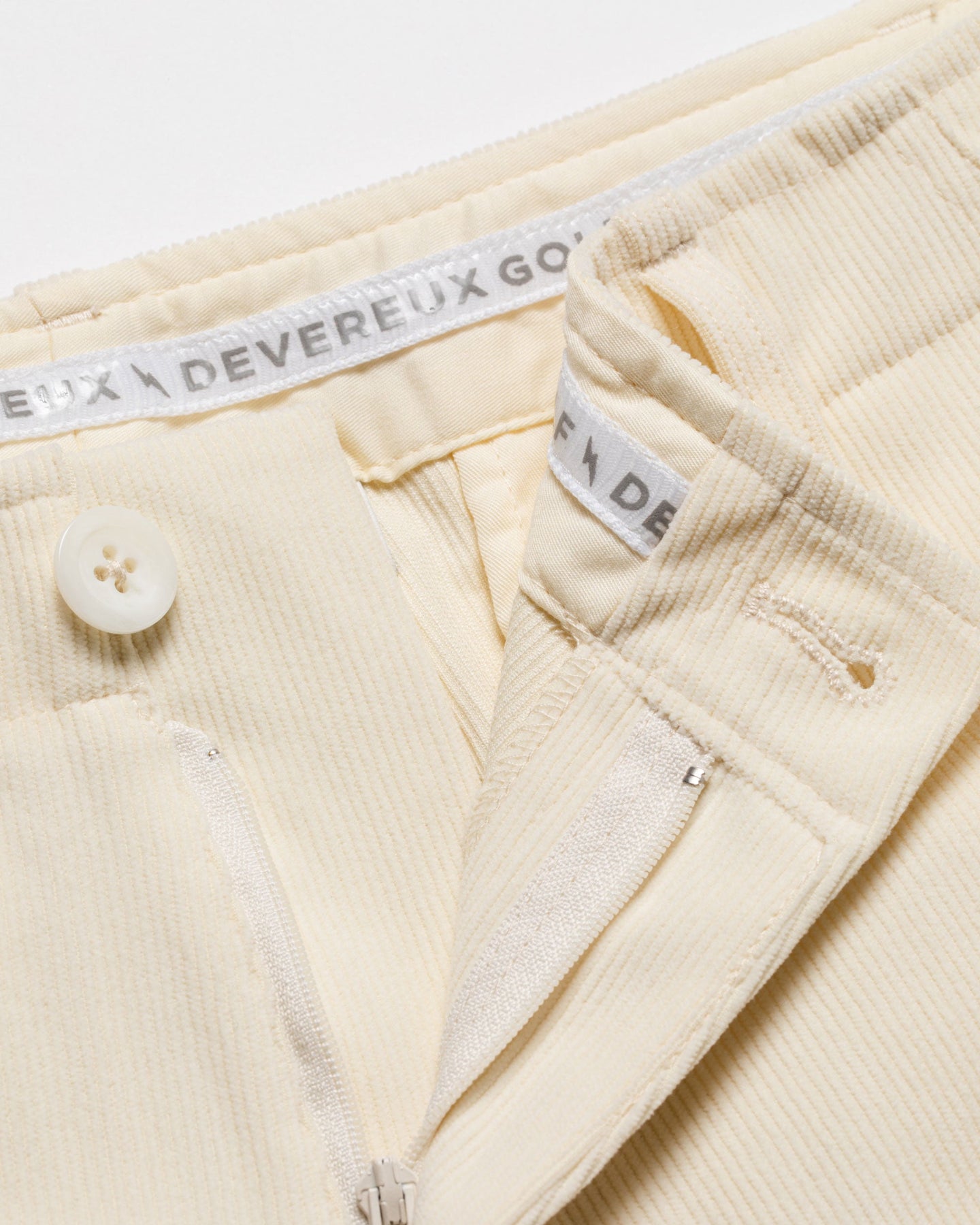 D Logoコーデュロイ ワイドBottom 763474404-WHITE