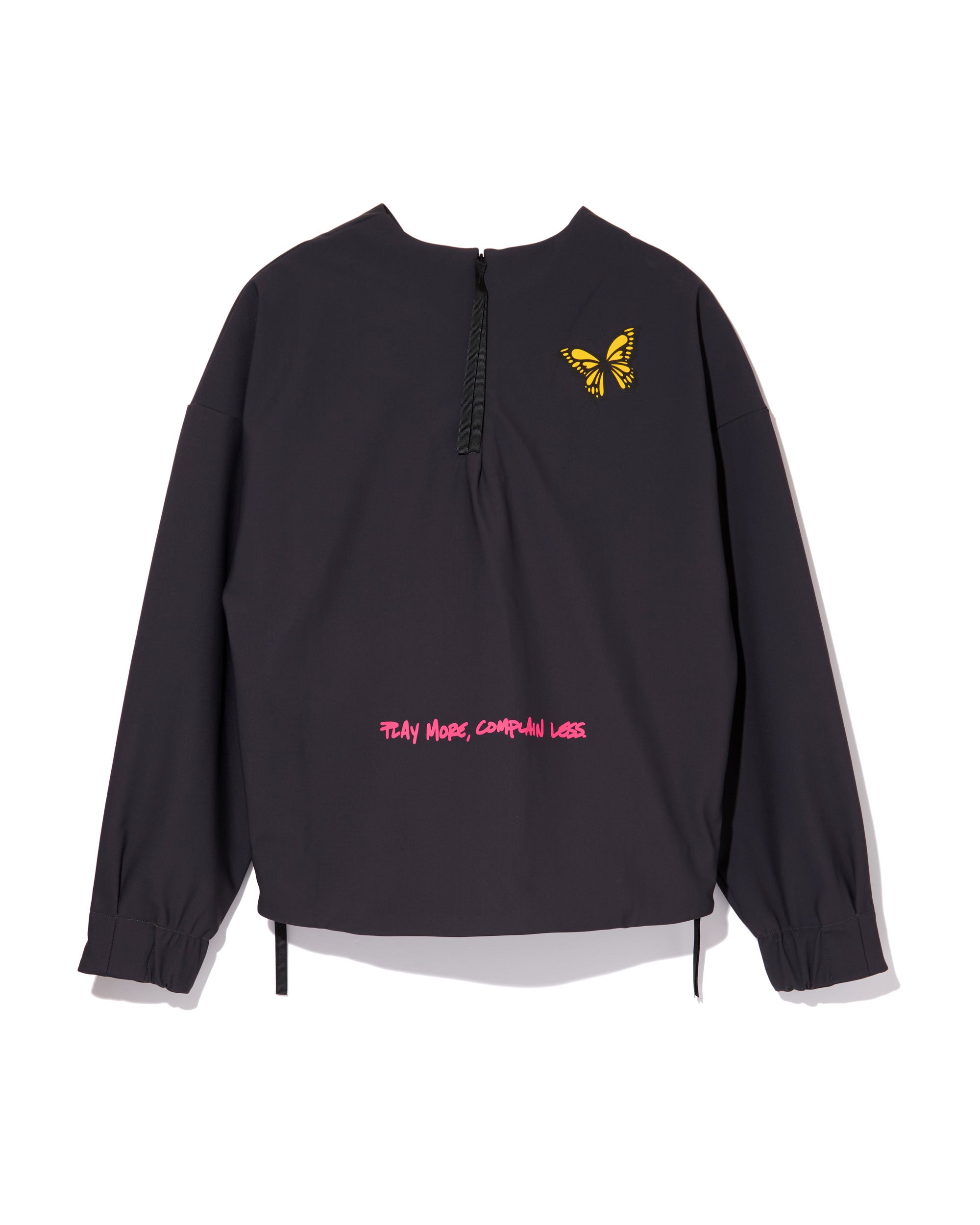 WOMEN 三層フリースオフショルダープルオーバー 763474083-CHARCOAL