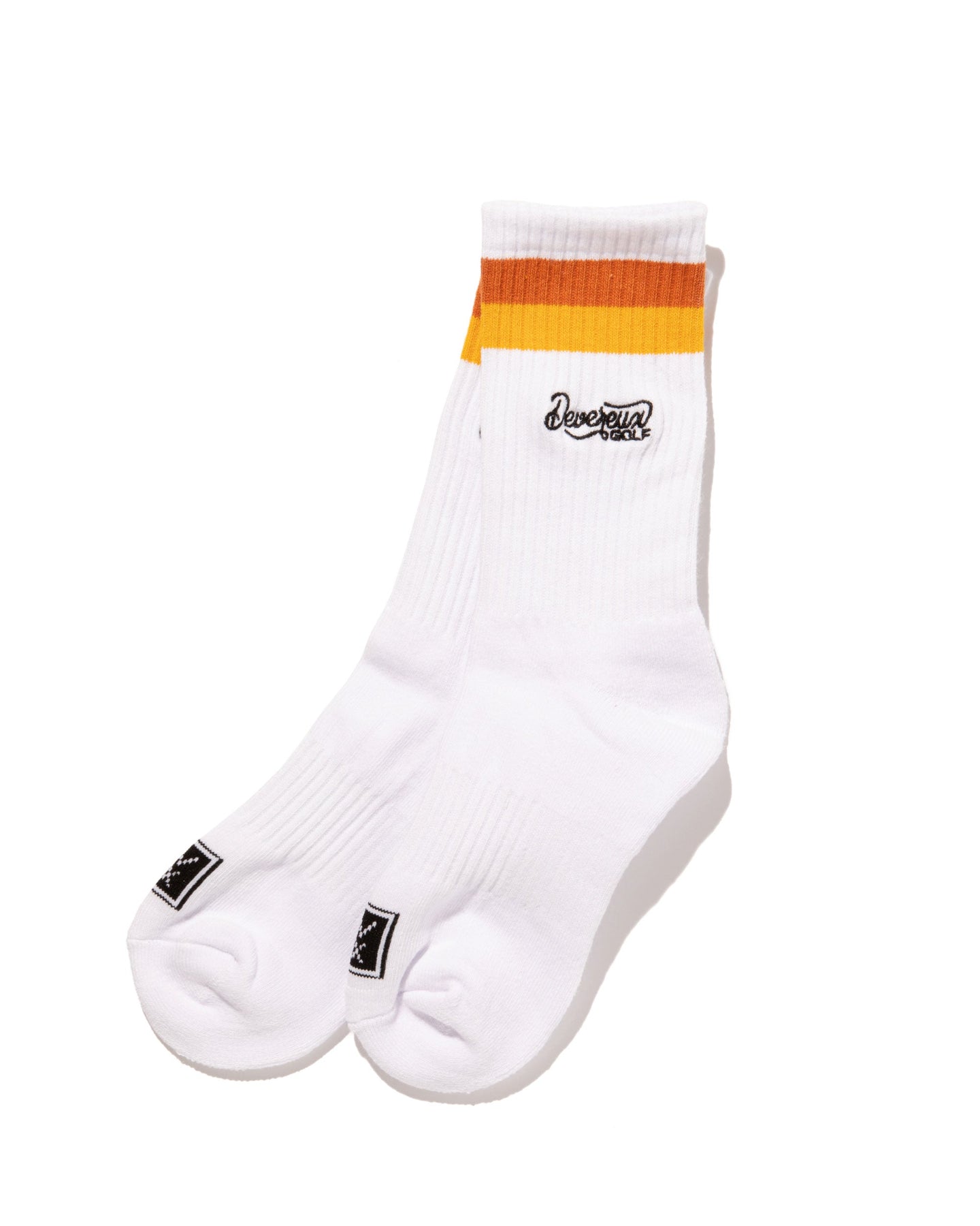 WOMEN Script Crew Socks 763474834-WHITE