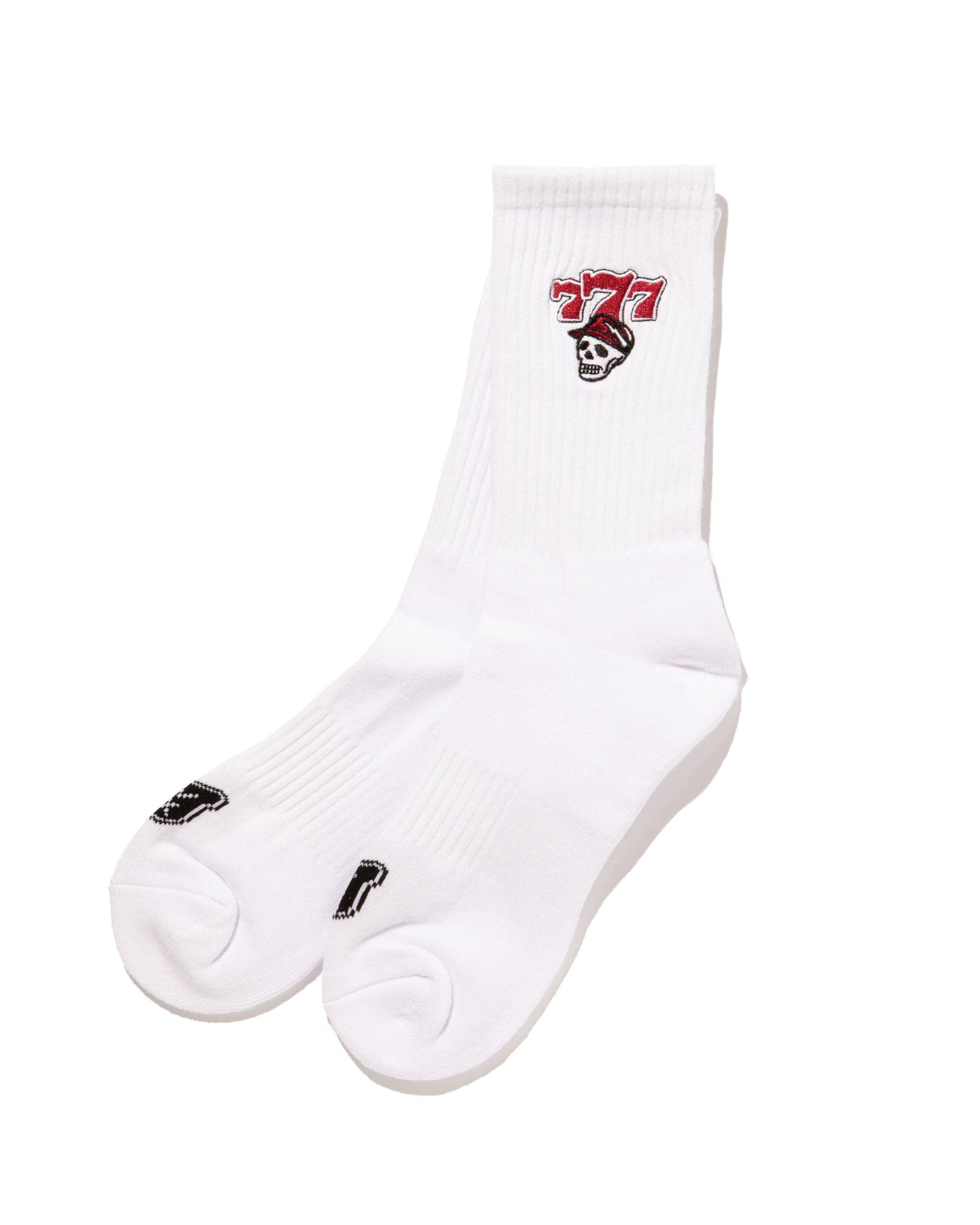 MEN Lucky 7 Socks 763474829-WHITE