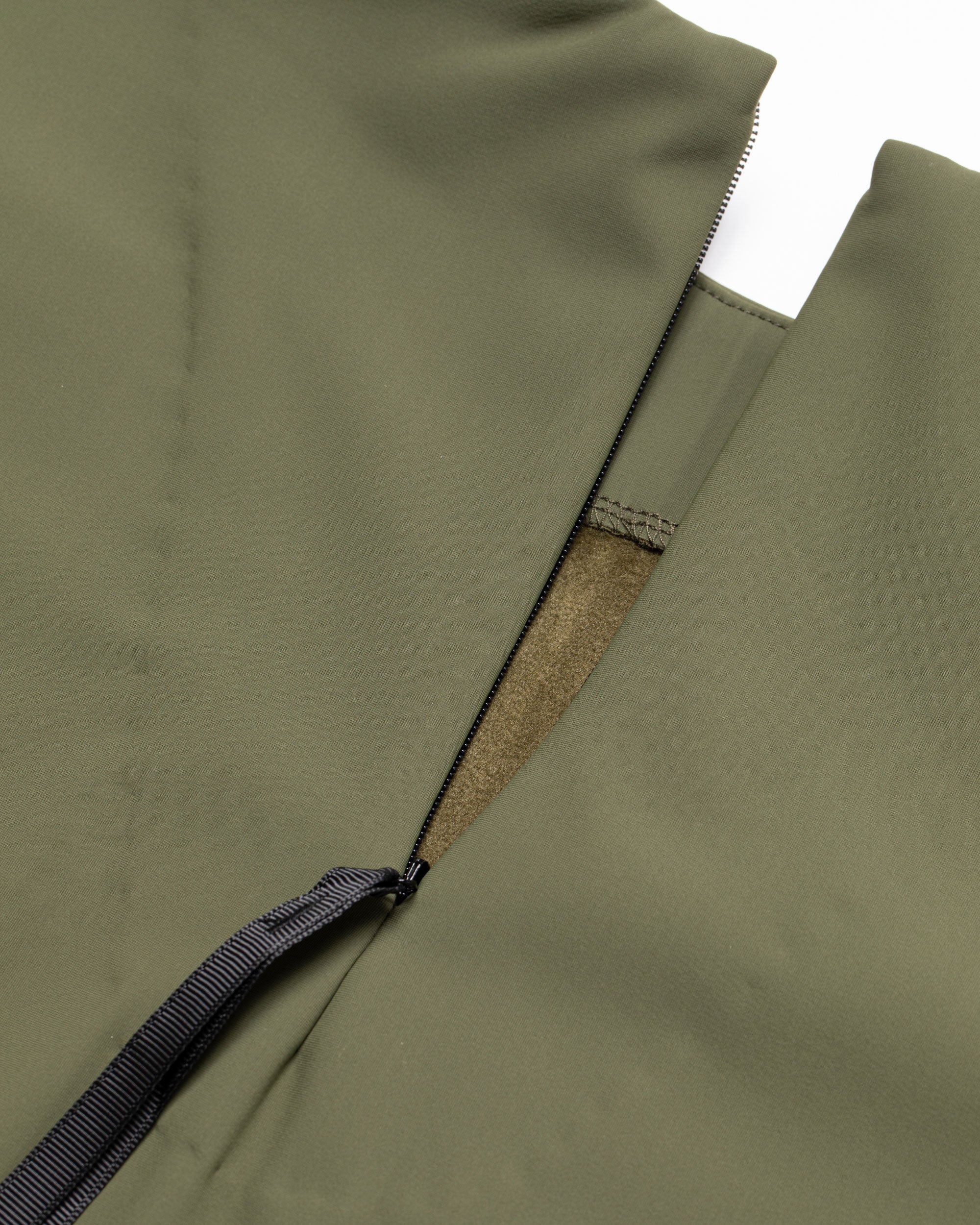 WOMEN 三層フリースオフショルダープルオーバー 763474083-KHAKI