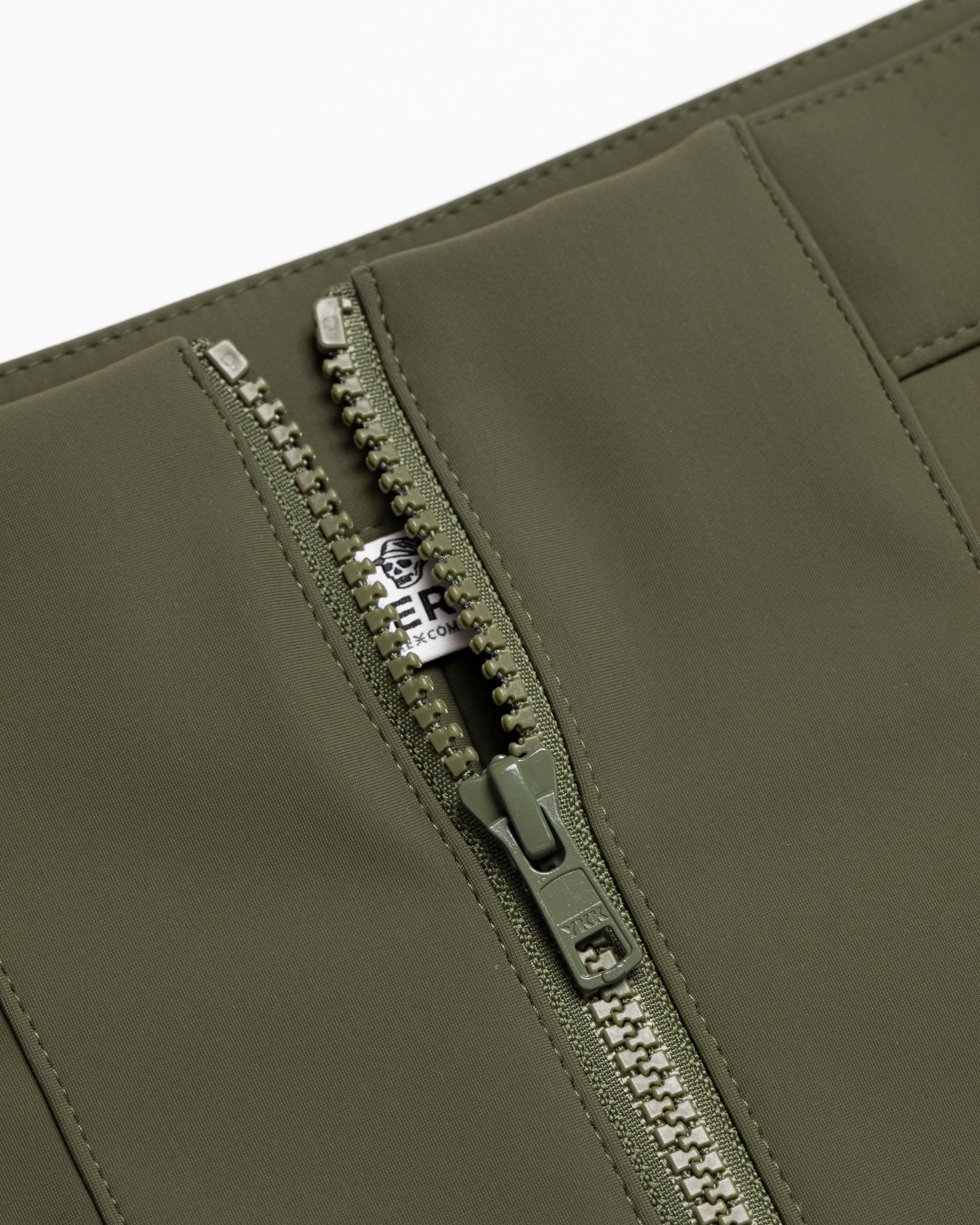 WOMEN 三層フリース フロントジップスカート 763474476-KHAKI