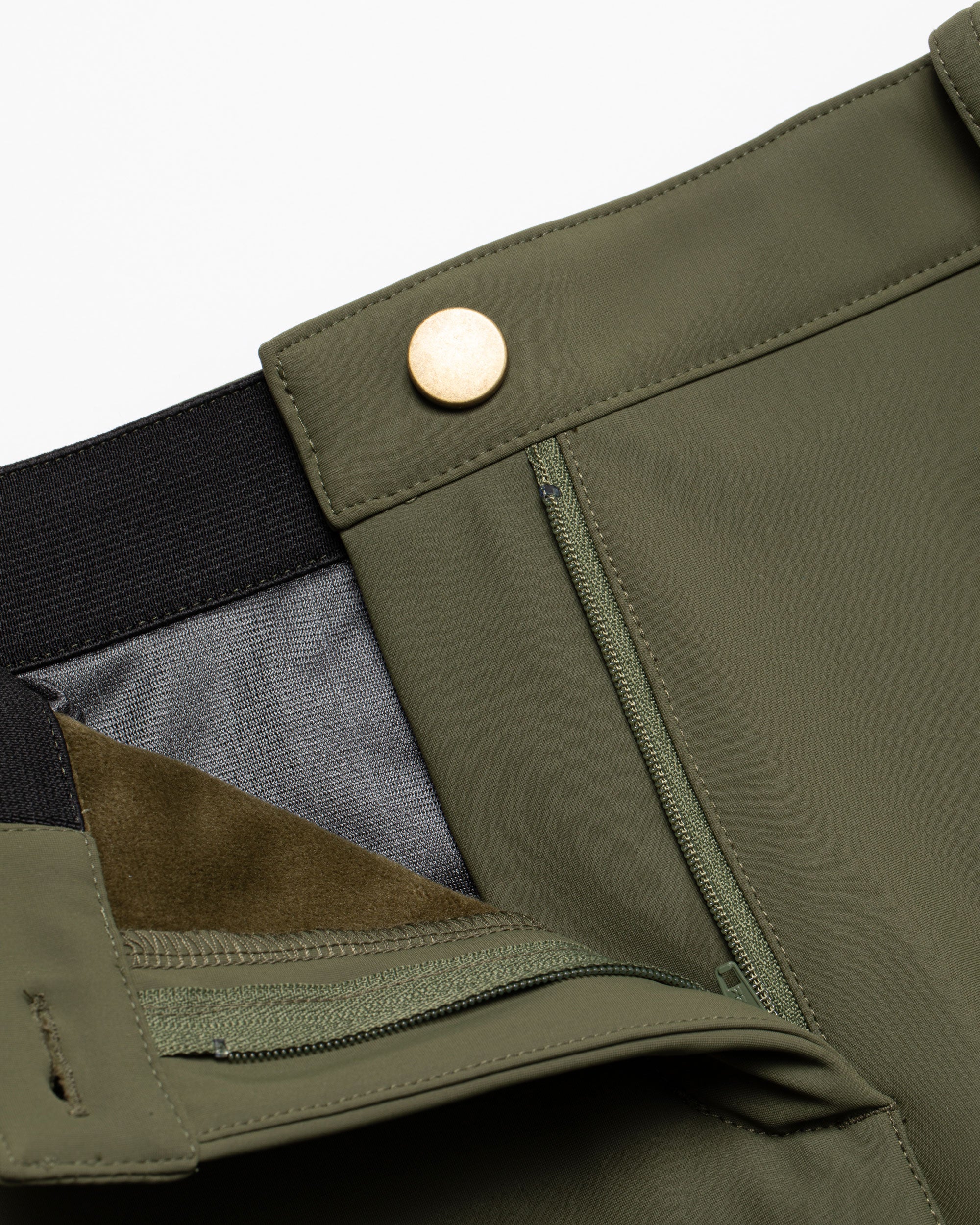 WOMEN DG 三層フリースボトム 763474474-KHAKI