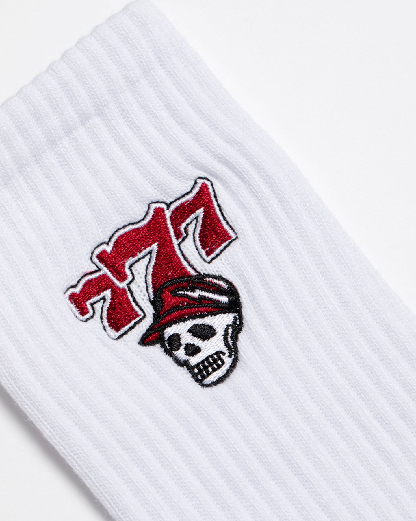 MEN Lucky 7 Socks 763474829-WHITE