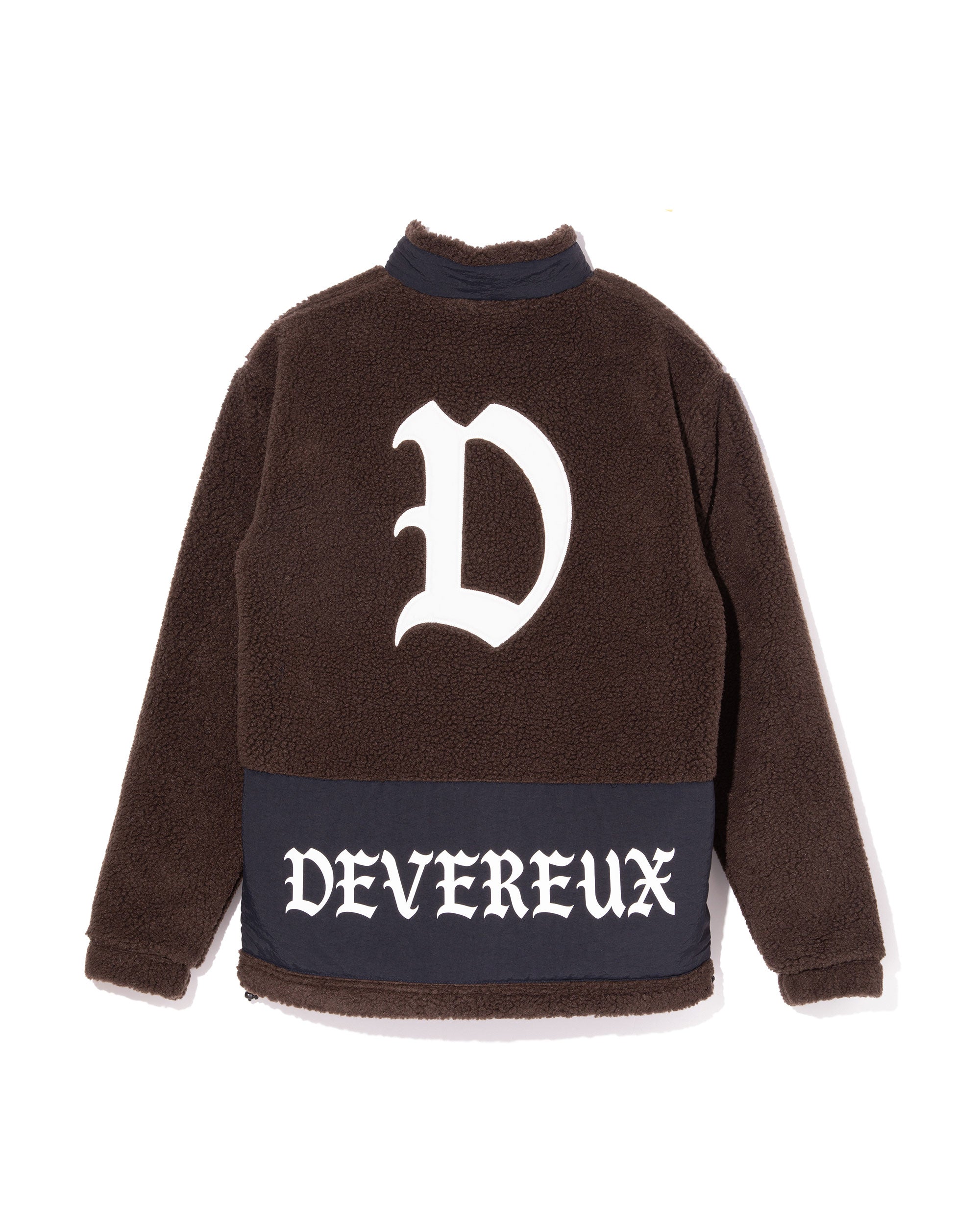 Highly AshビンテージシープボアFull Zip JK 763474107-BROWN