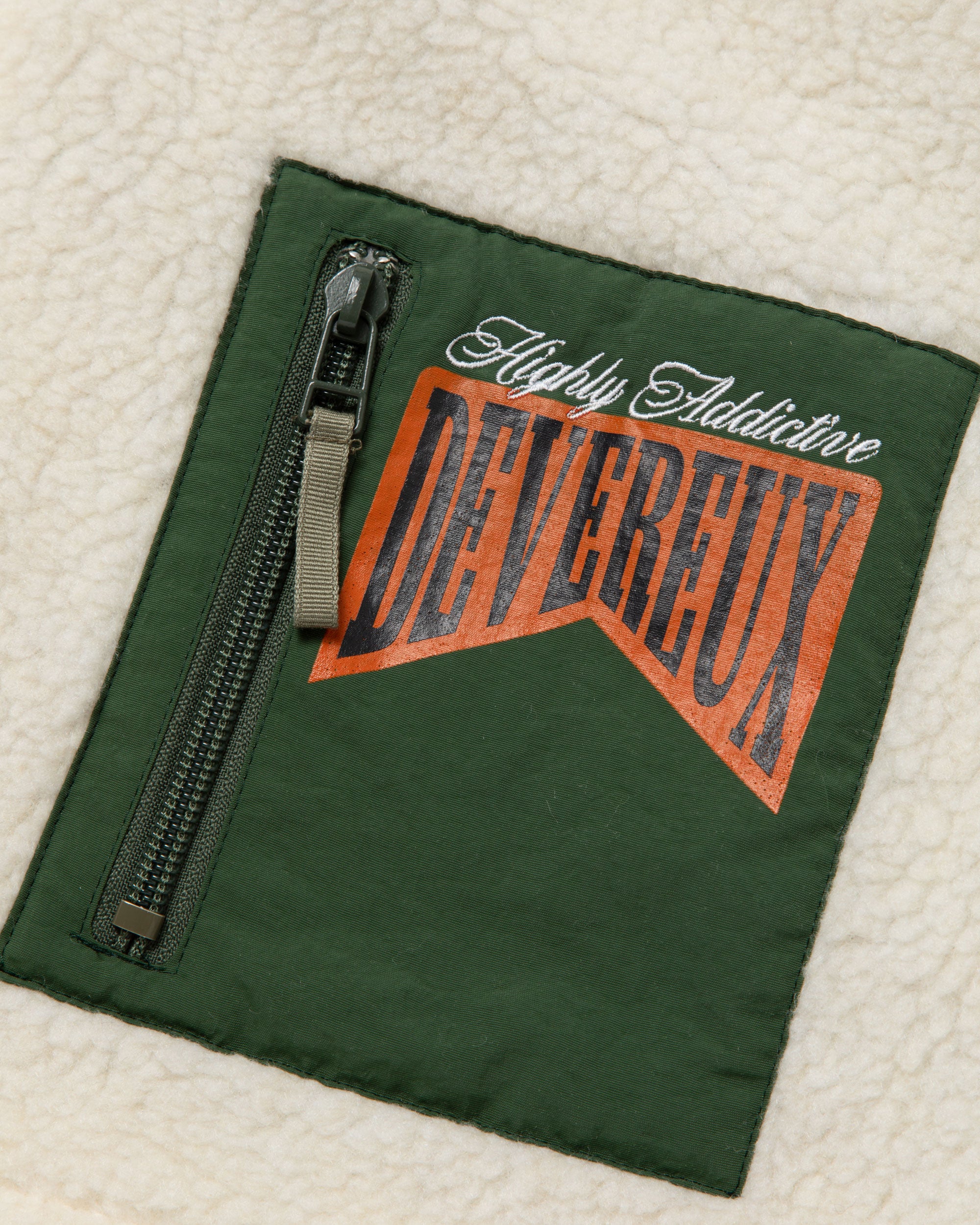 WOMEN Highly AshビンテージシープボアFull Zip JK 763474175-IVORY