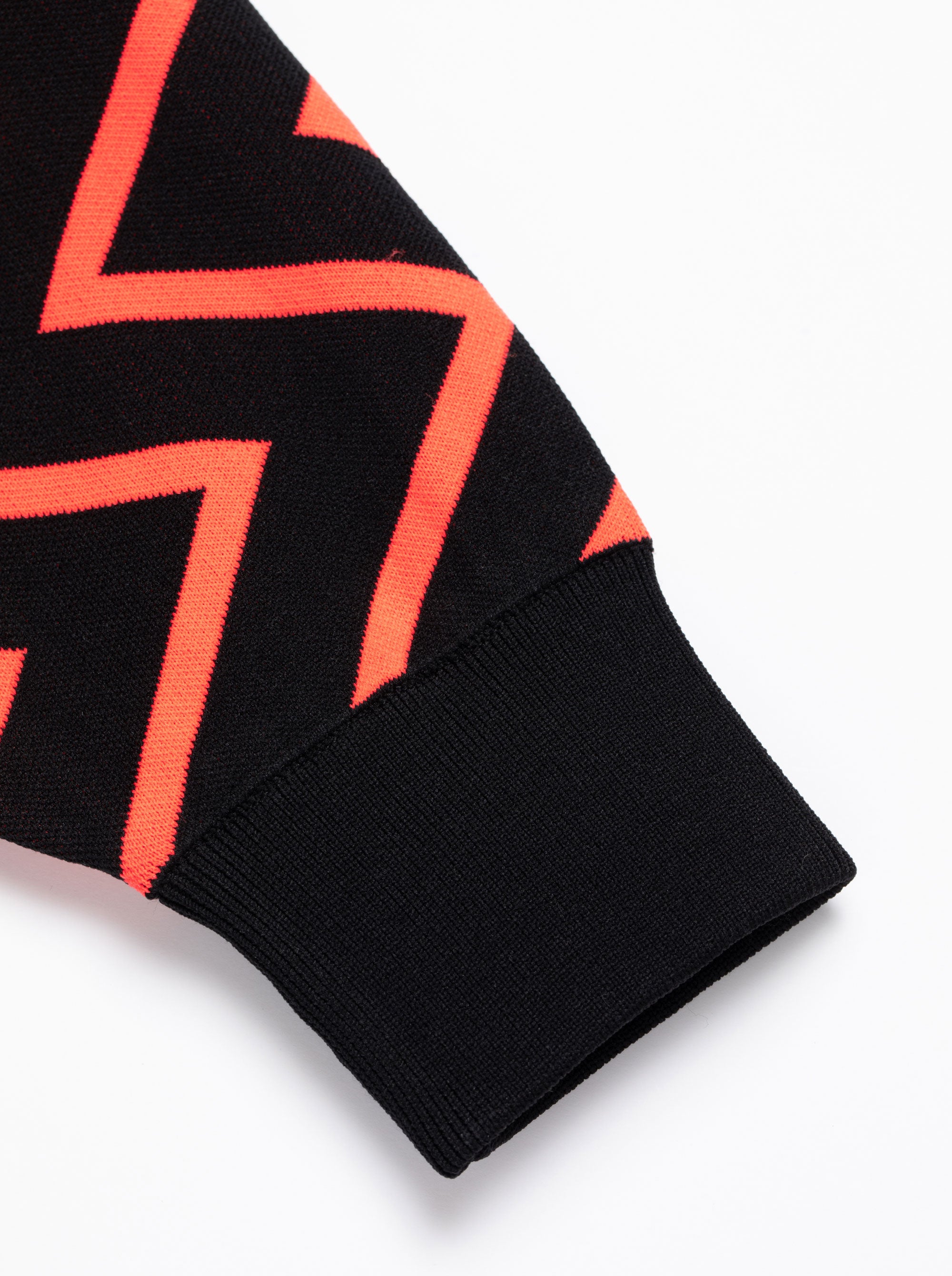 16G Goblin Lining Knit Crew Neck 763474706-ORANGE