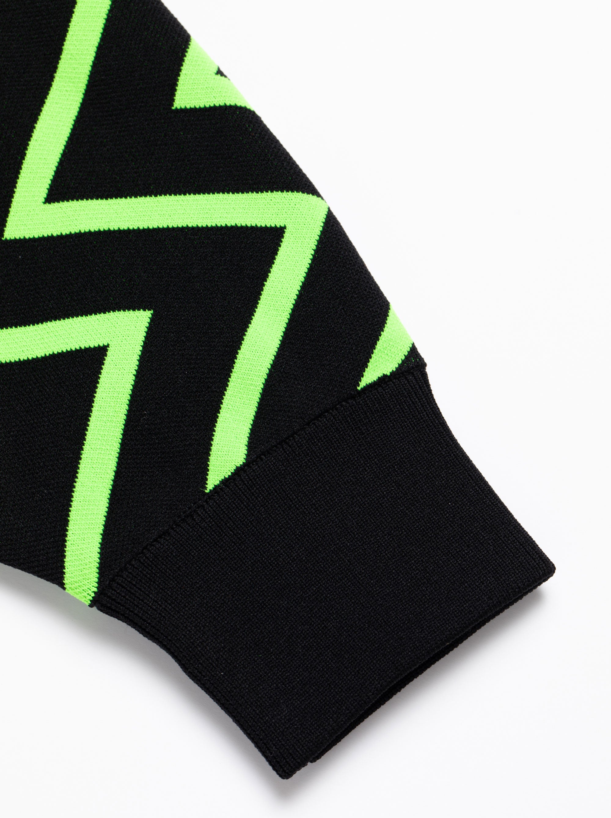 16G Goblin Lining Knit Crew Neck 763474706-GREEN