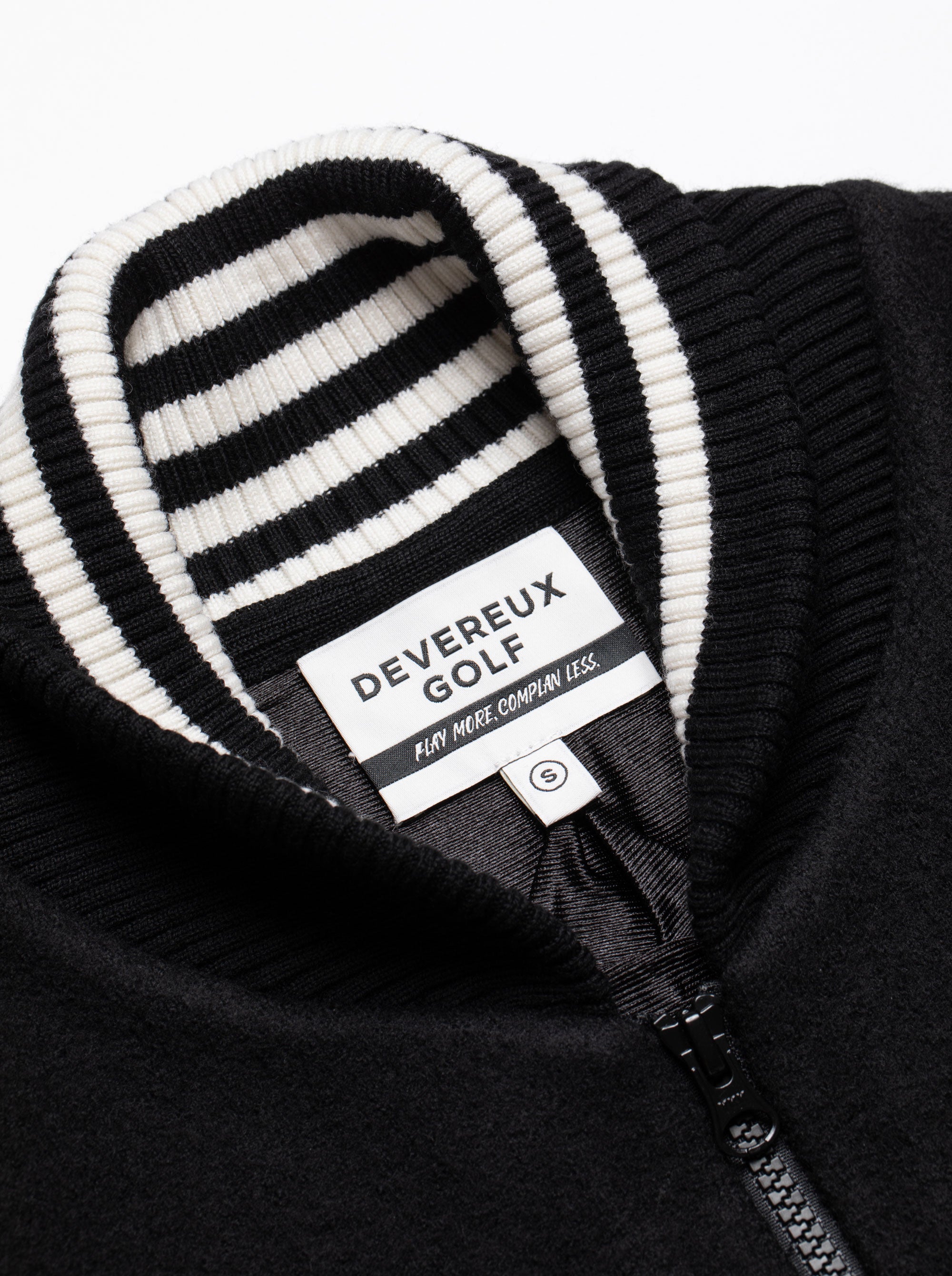 WOMEN Devereux Washed Wool Full Zip JK 763474179-BLACK