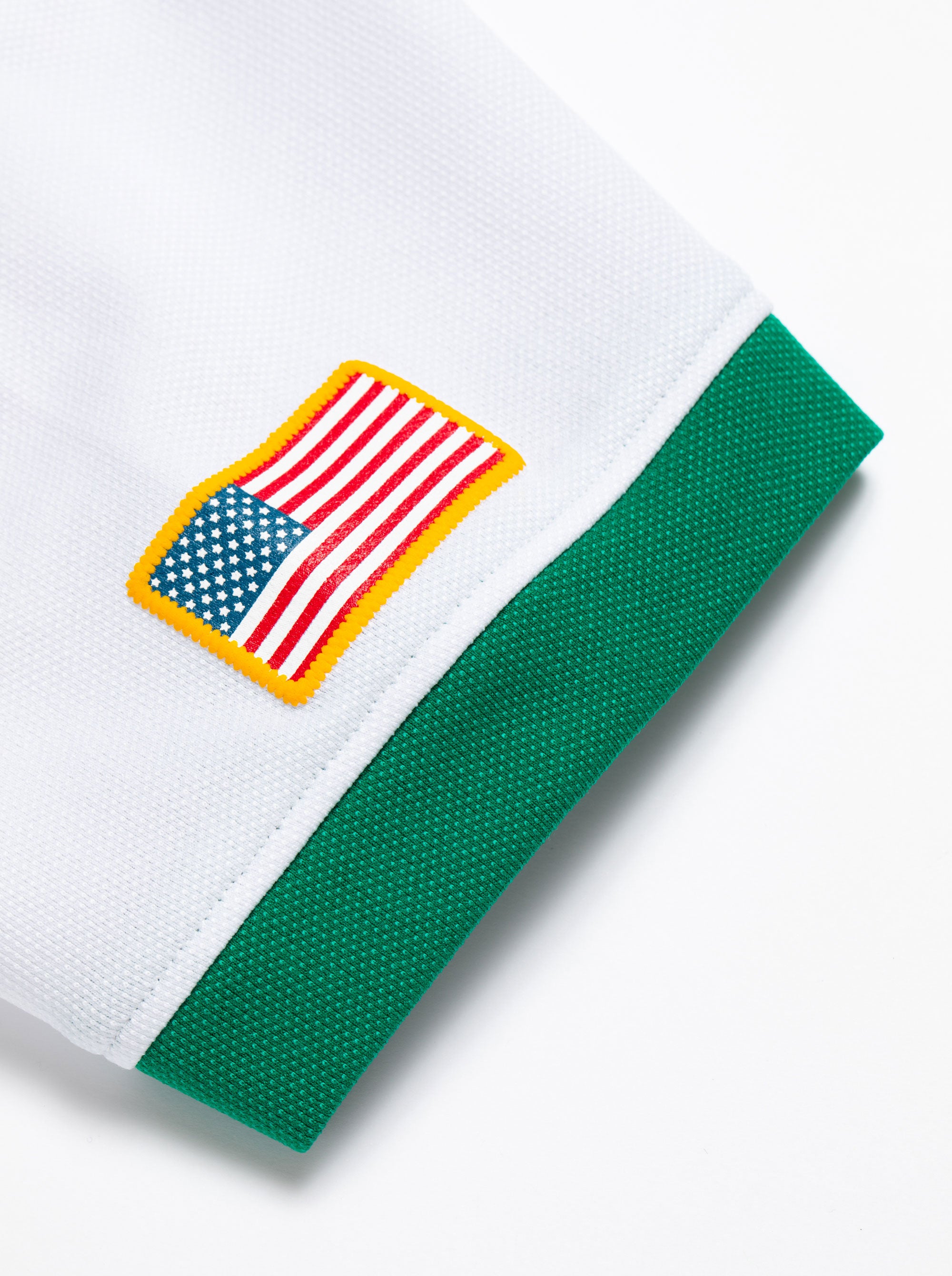 WOMEN PF Born to Golfポロ 763572082-WHITE x GREEN
