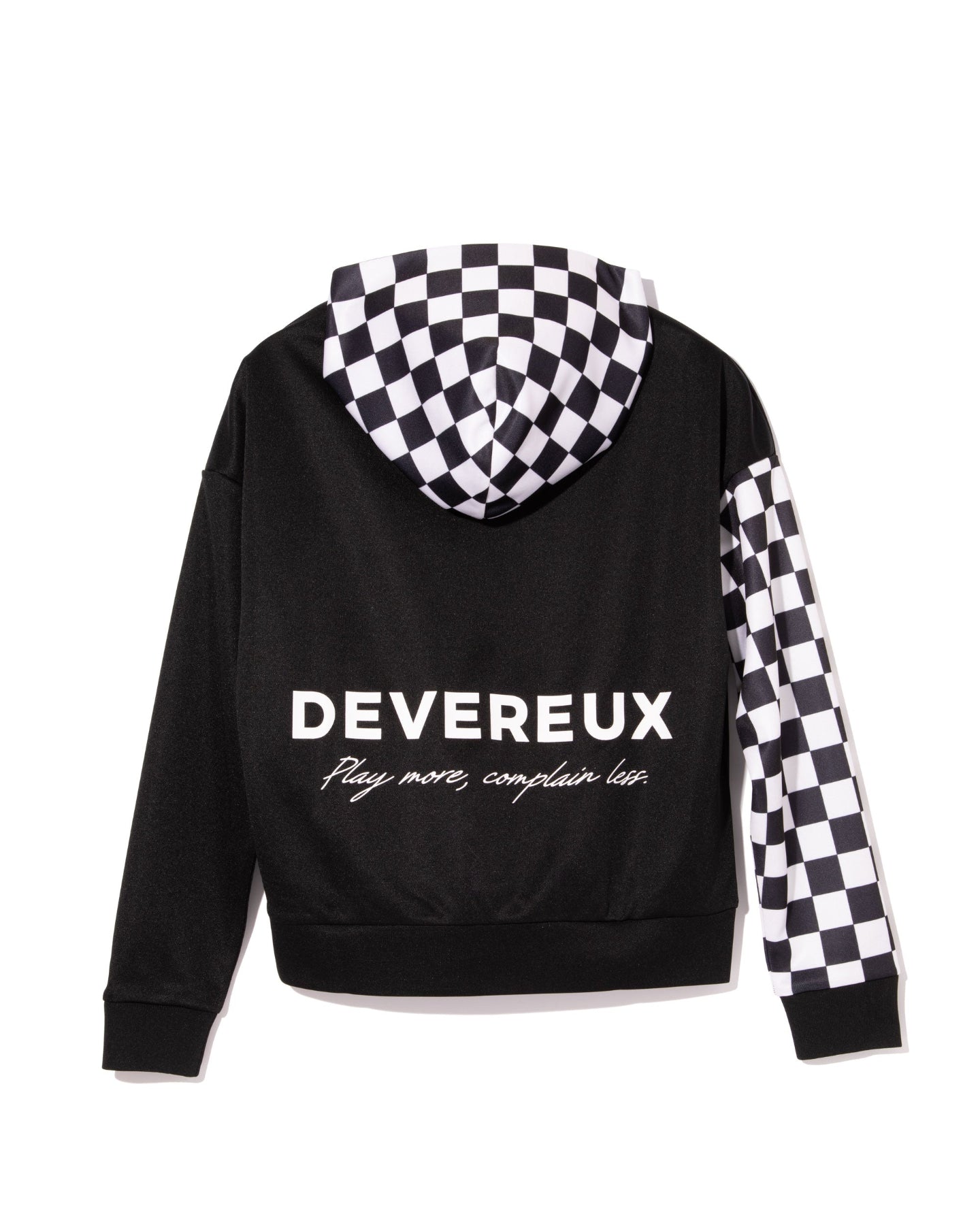 WOMEN The Major チェッカーフーディー 763572076-BLACK