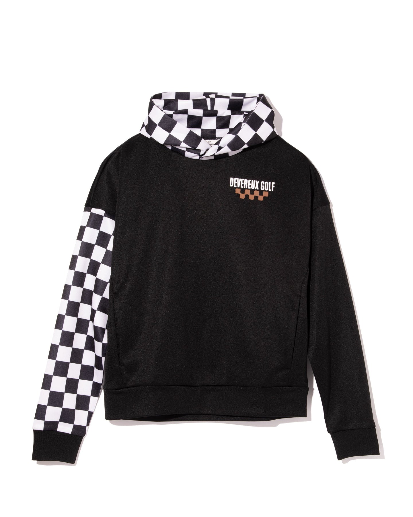 WOMEN The Major チェッカーフーディー 763572076-BLACK